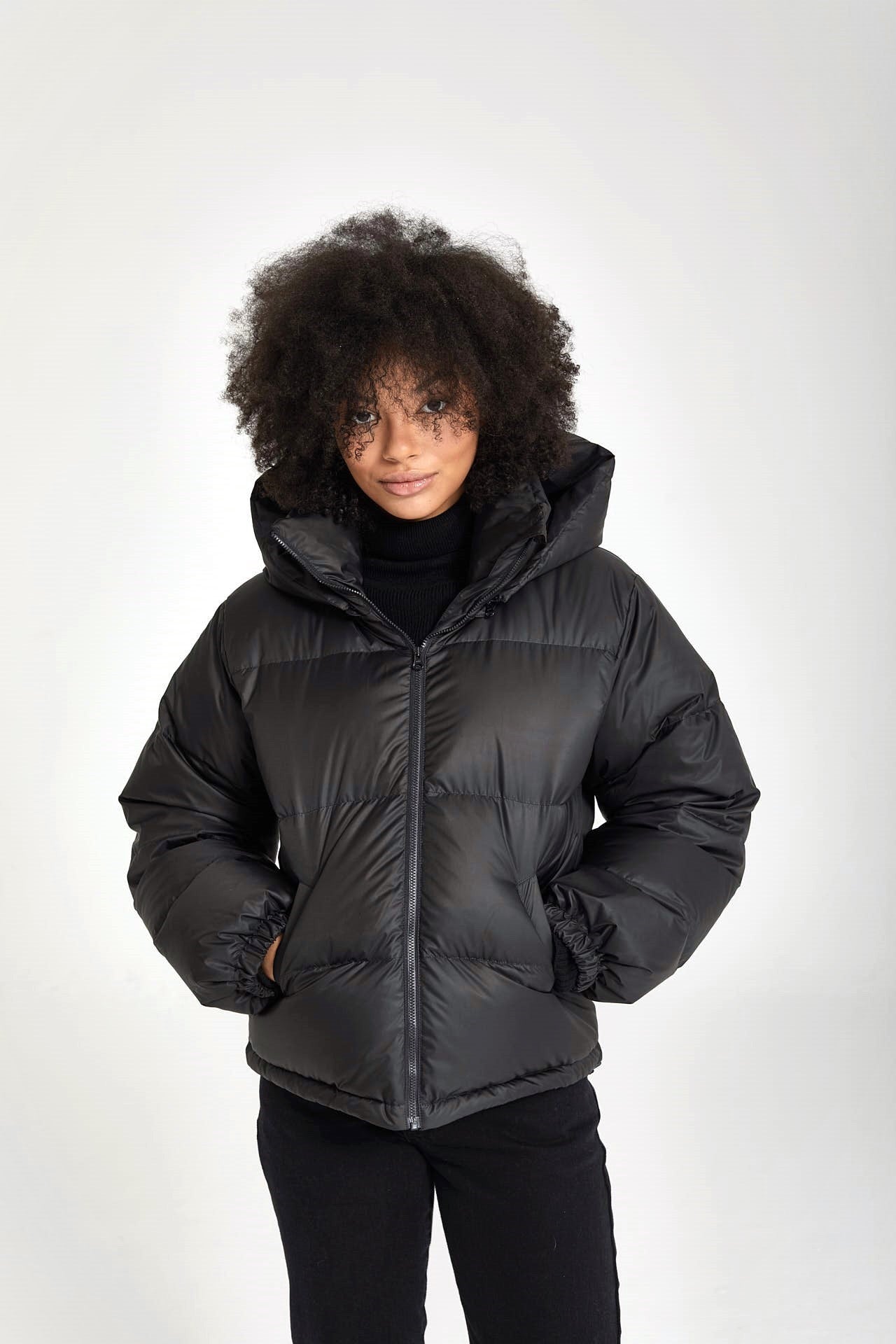 Kurtka Puffer Black
