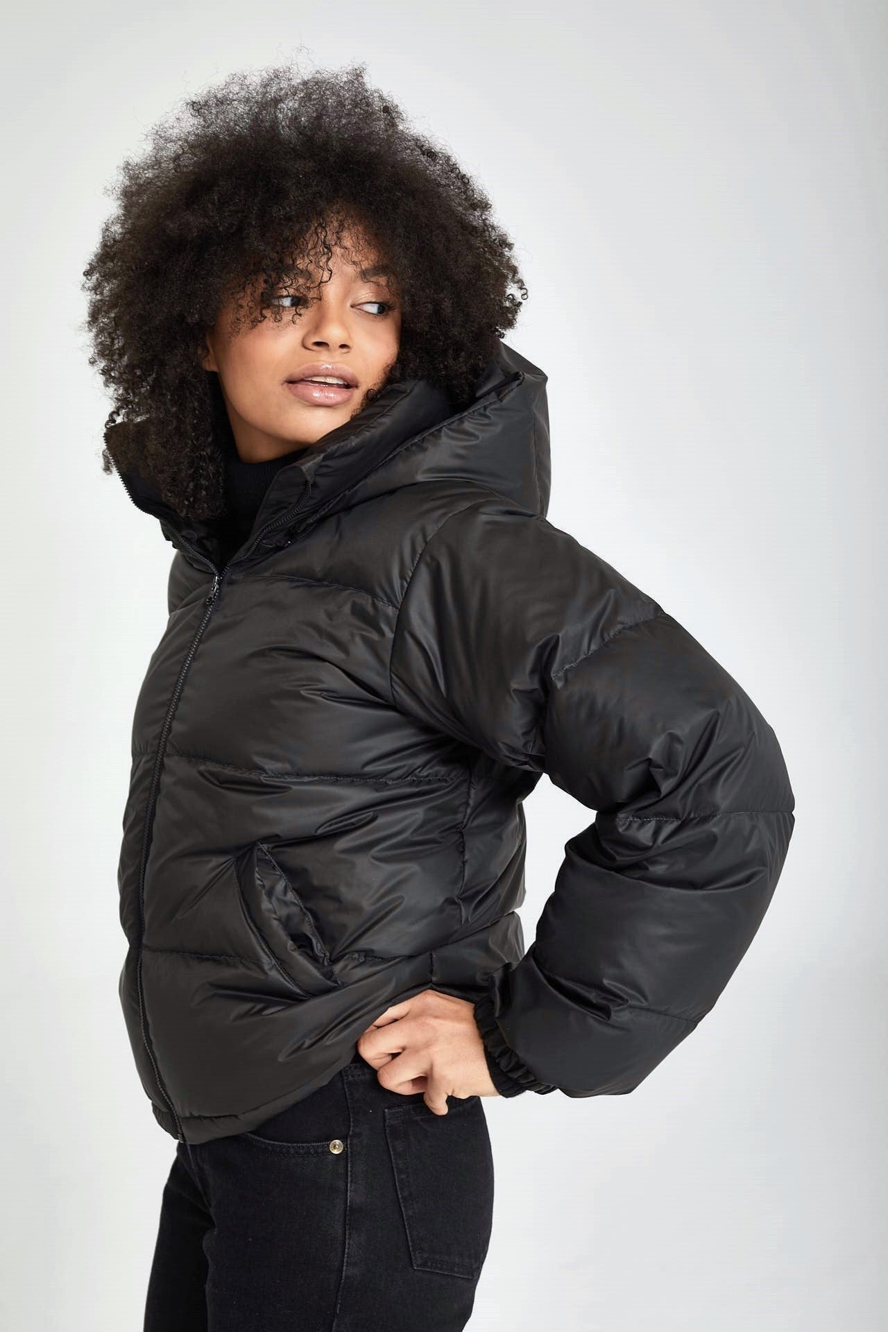 Kurtka Puffer Black