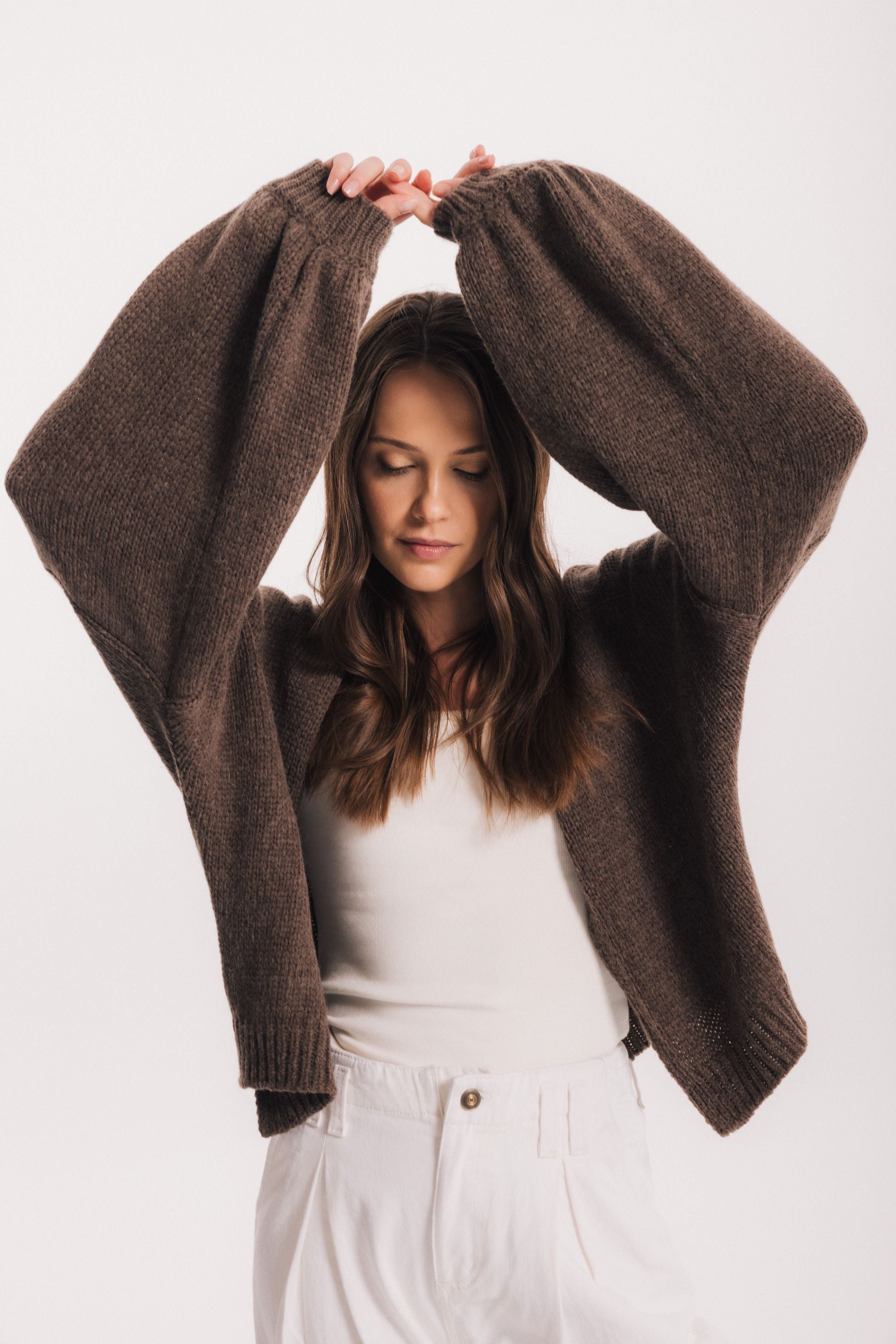 Balloon Brown cardigan