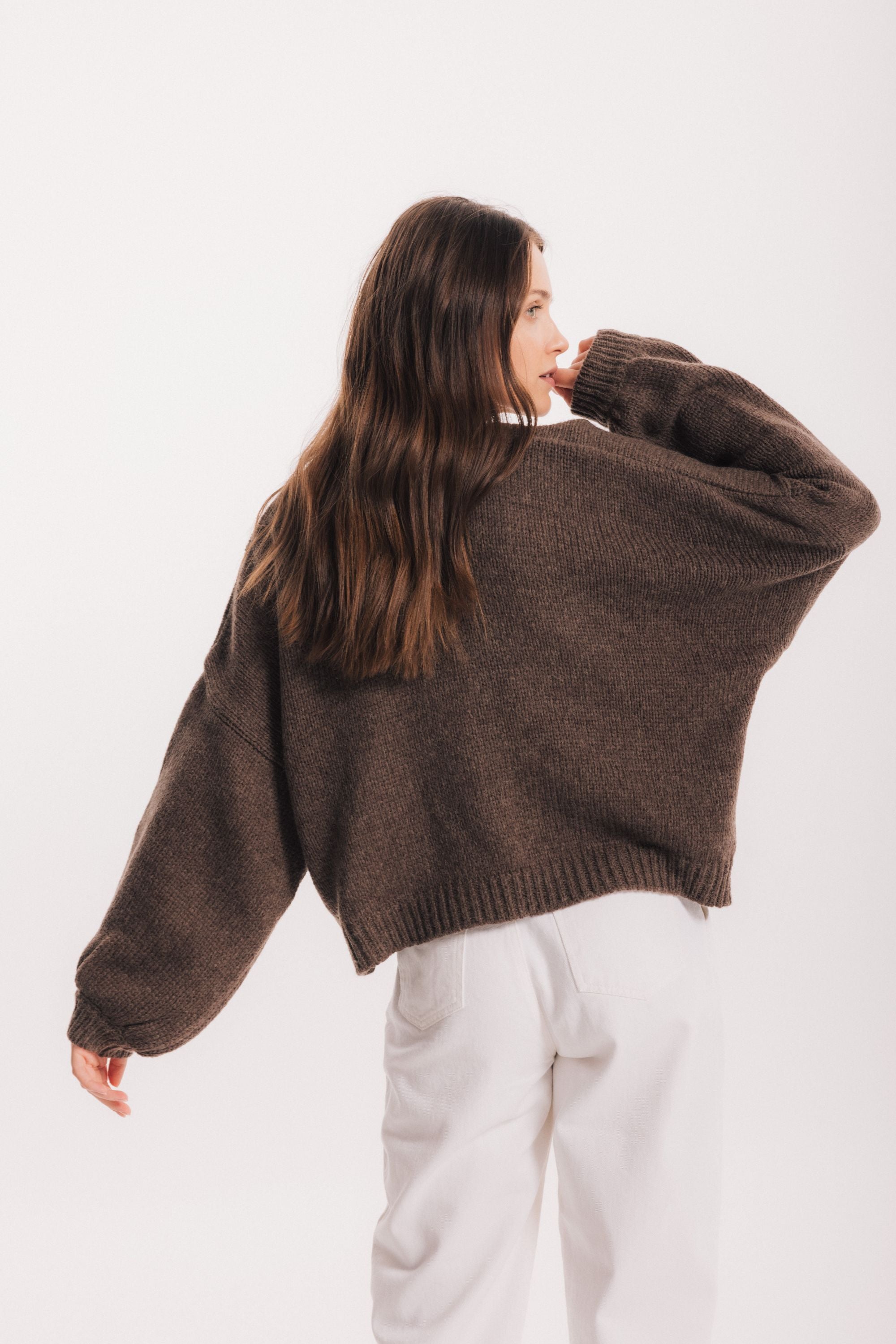 Balloon Brown cardigan