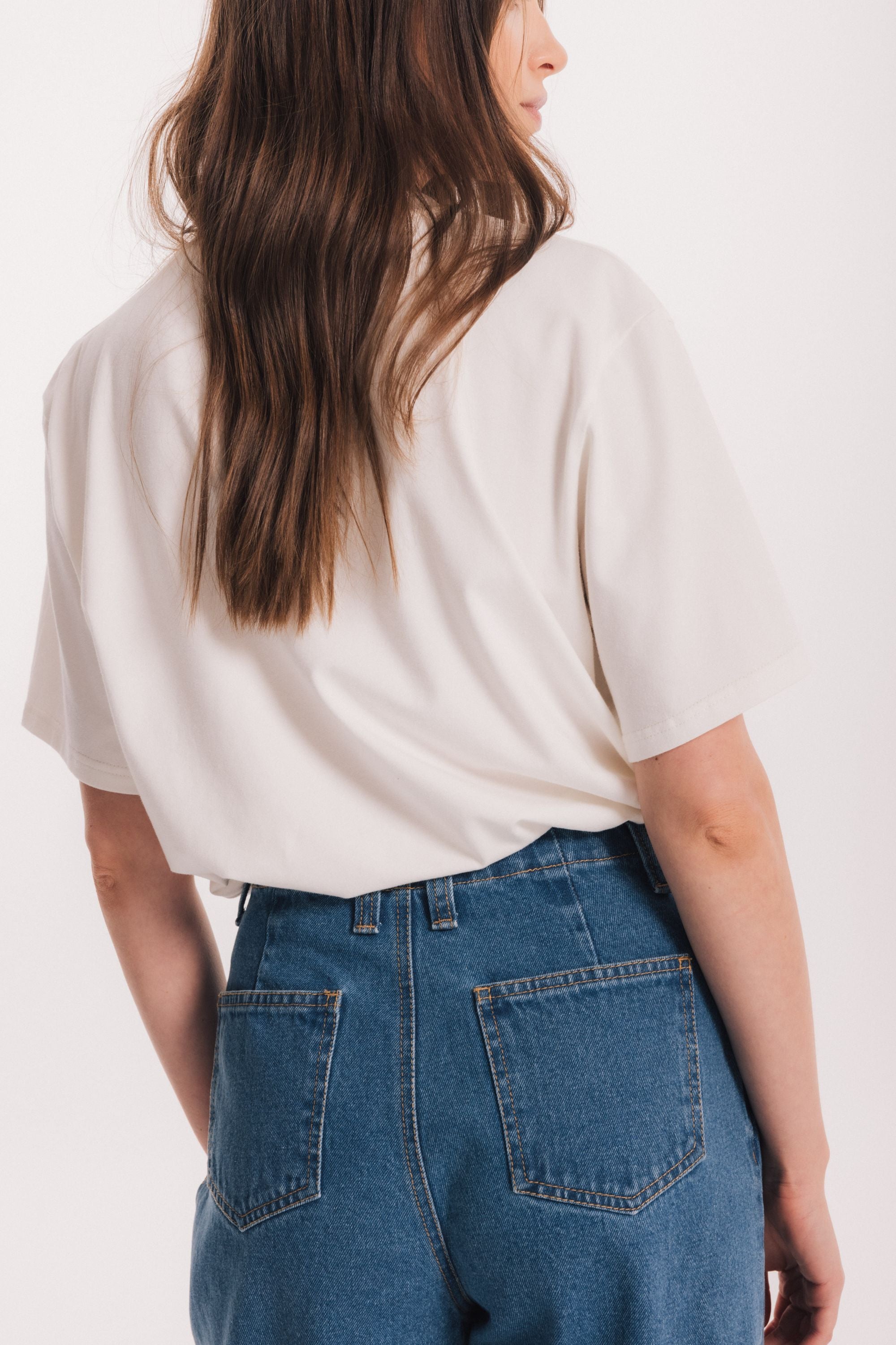 T-shirt Oh Simple White