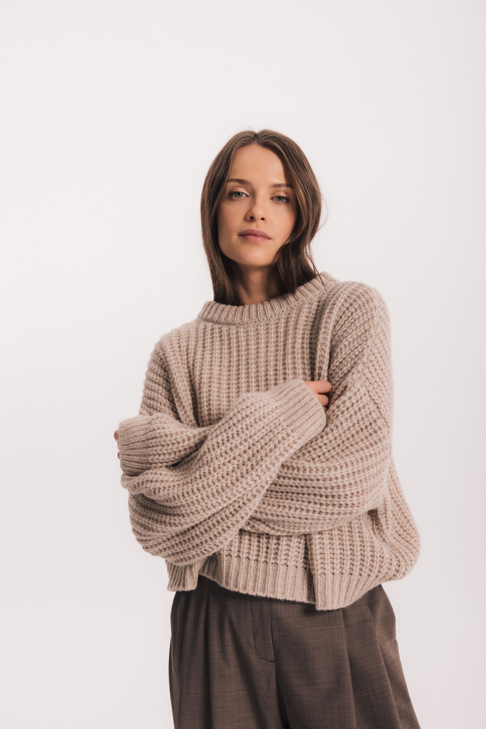Sweter Melody Beige