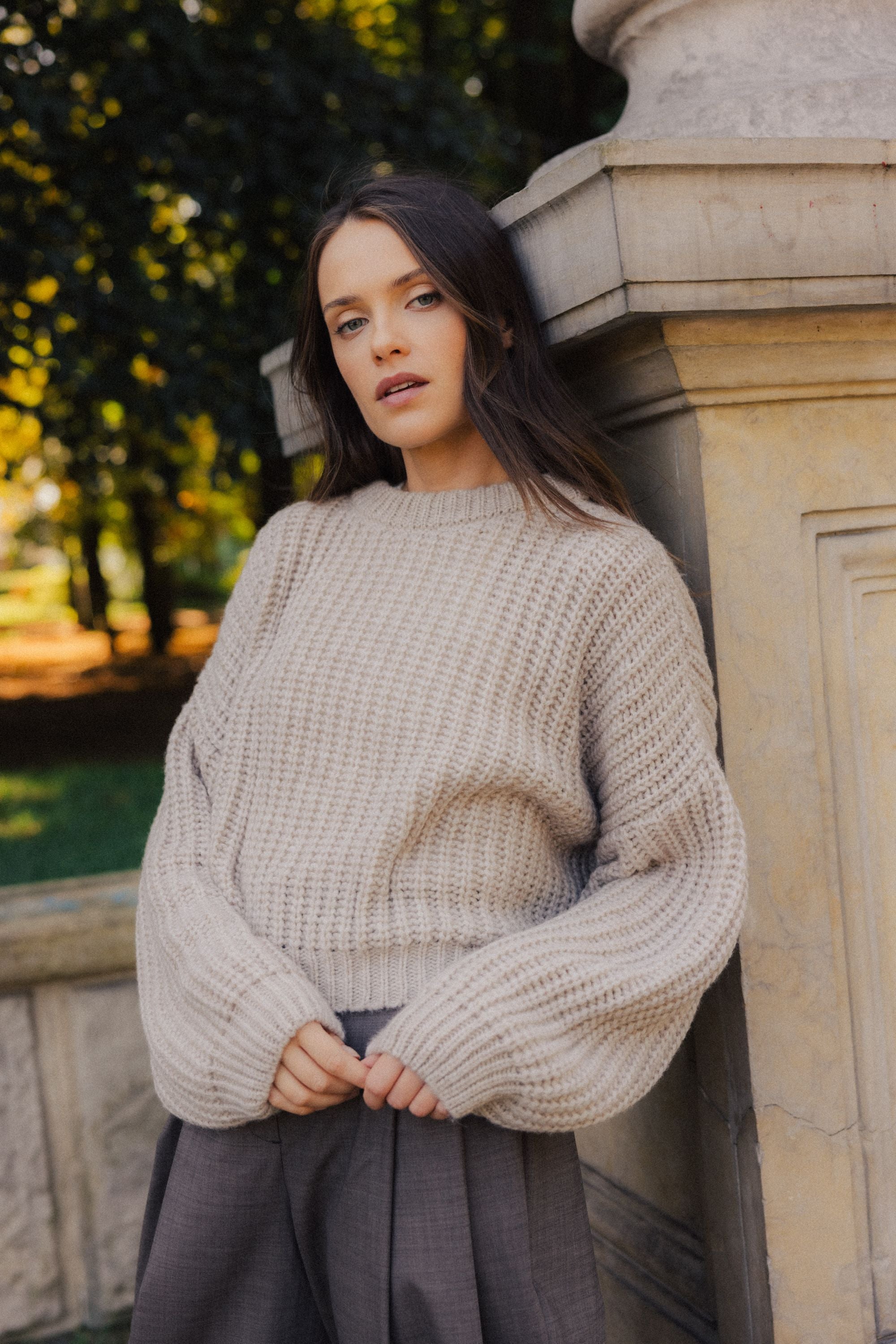 Sweter Melody Beige