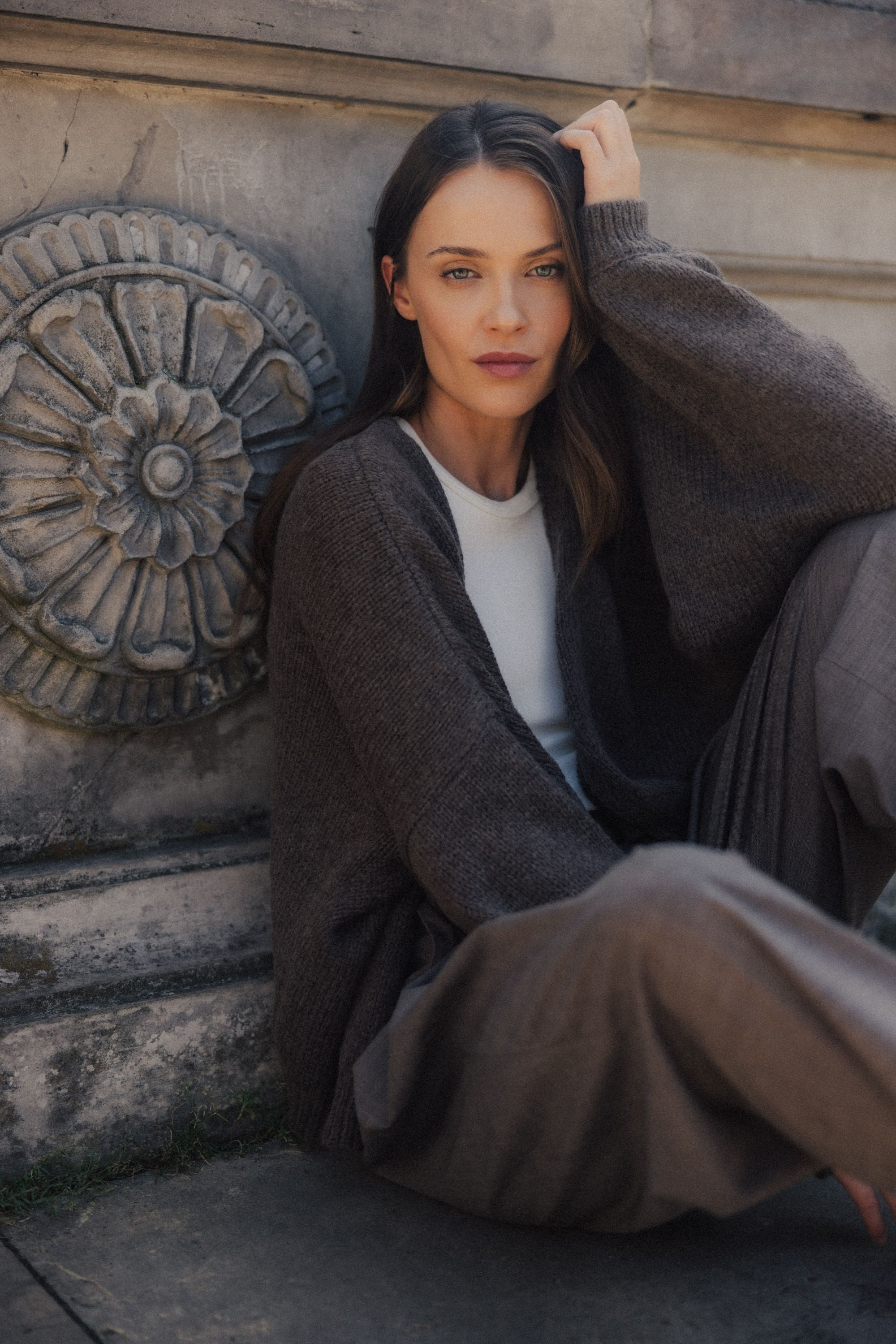 Balloon Brown cardigan