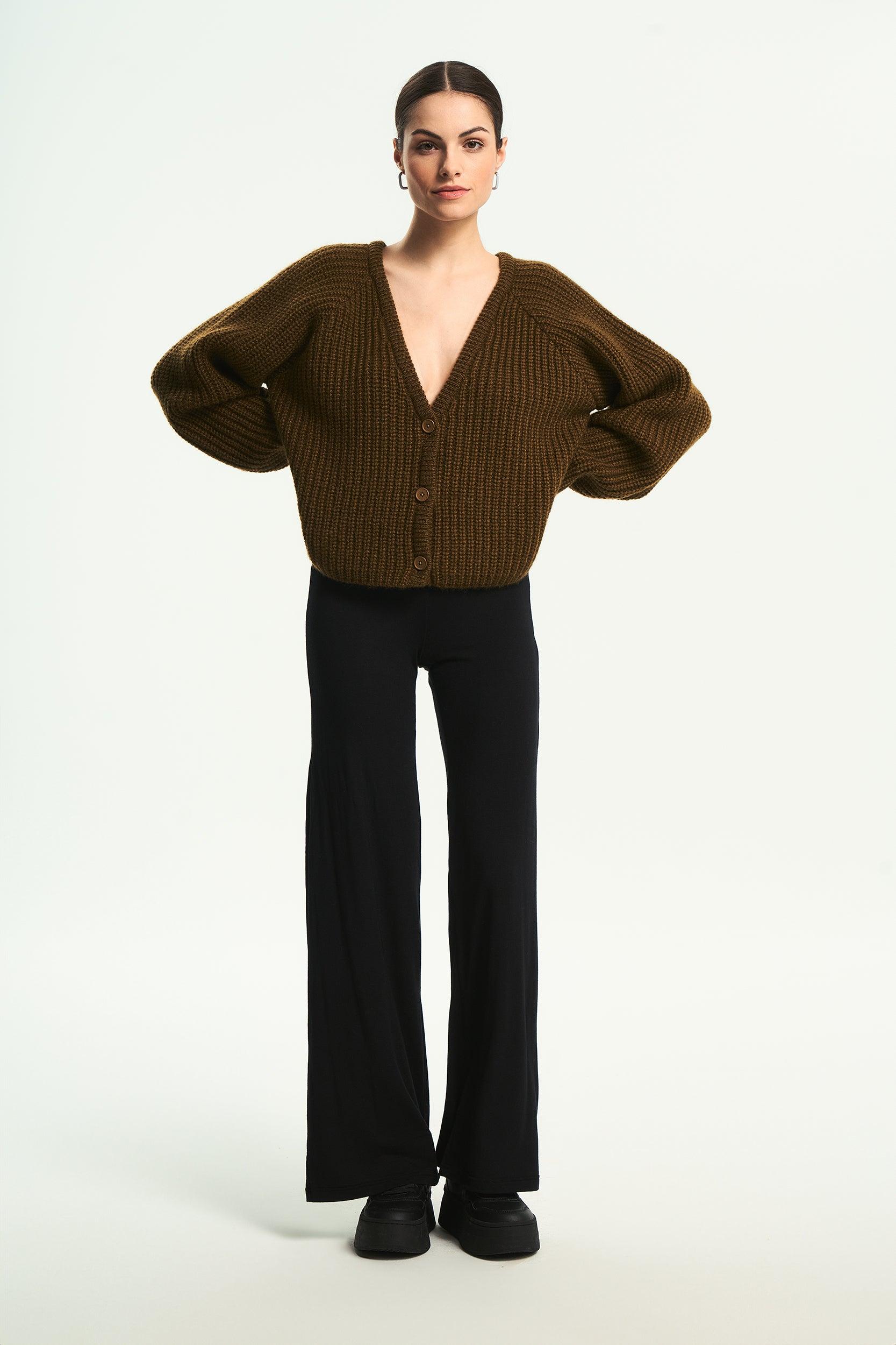 Spodnie Pina Cashmere Black - OH MESS