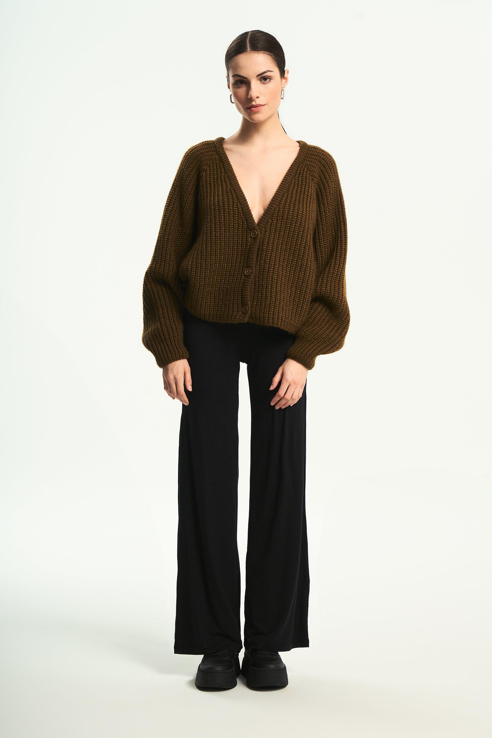 Spodnie Pina Cashmere Black - OH MESS