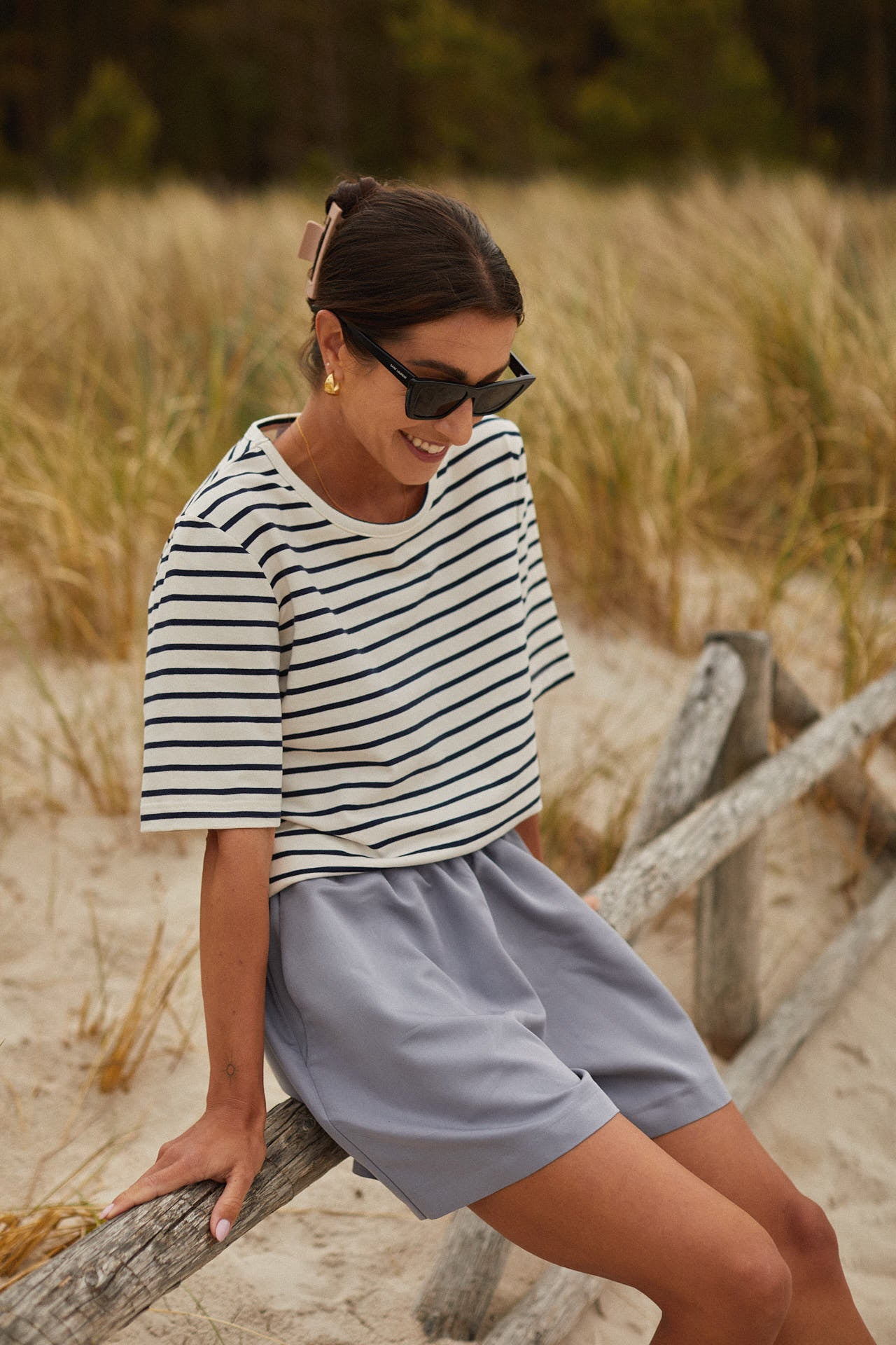 T-shirt Caro Stripes