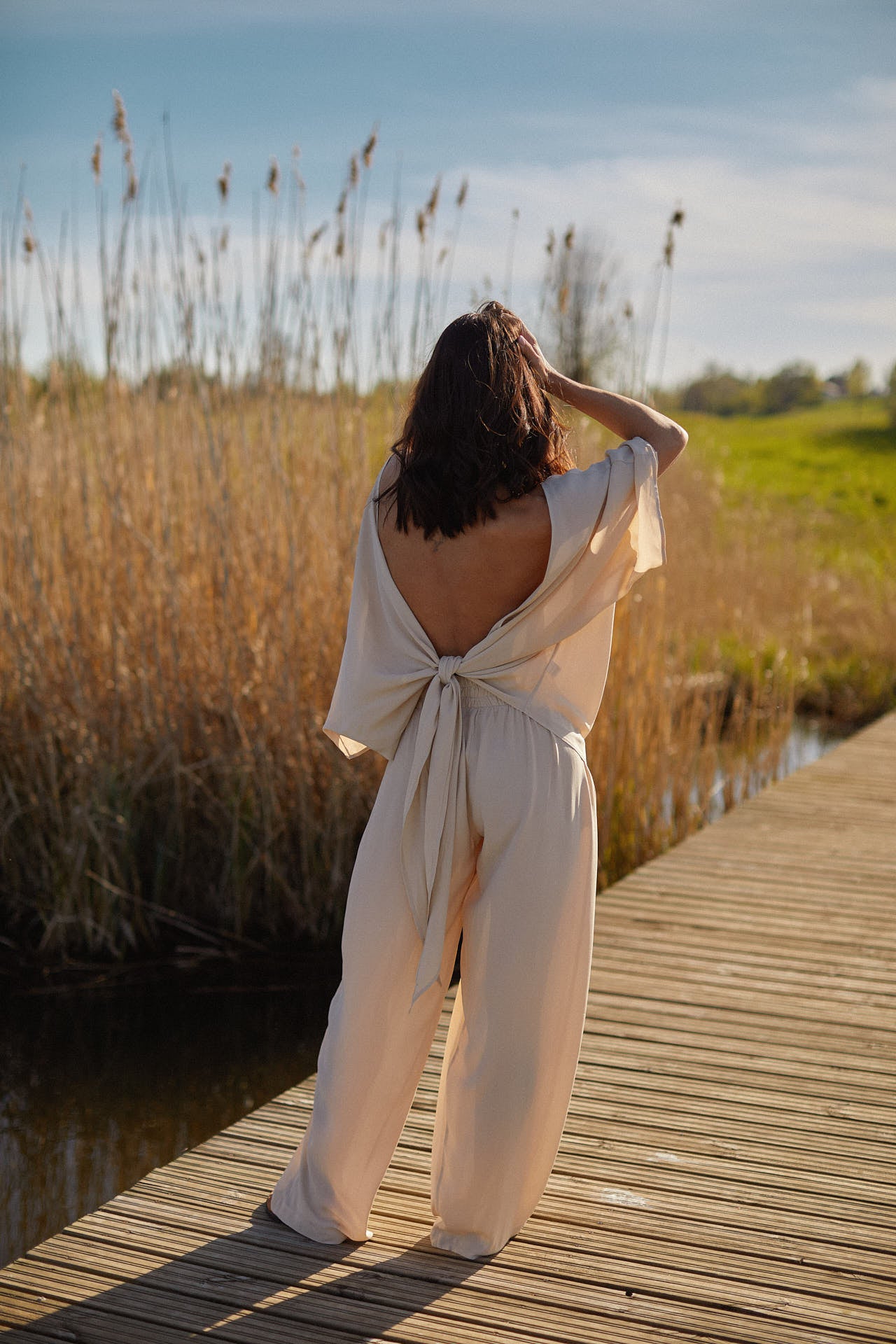 Chloe Sand top