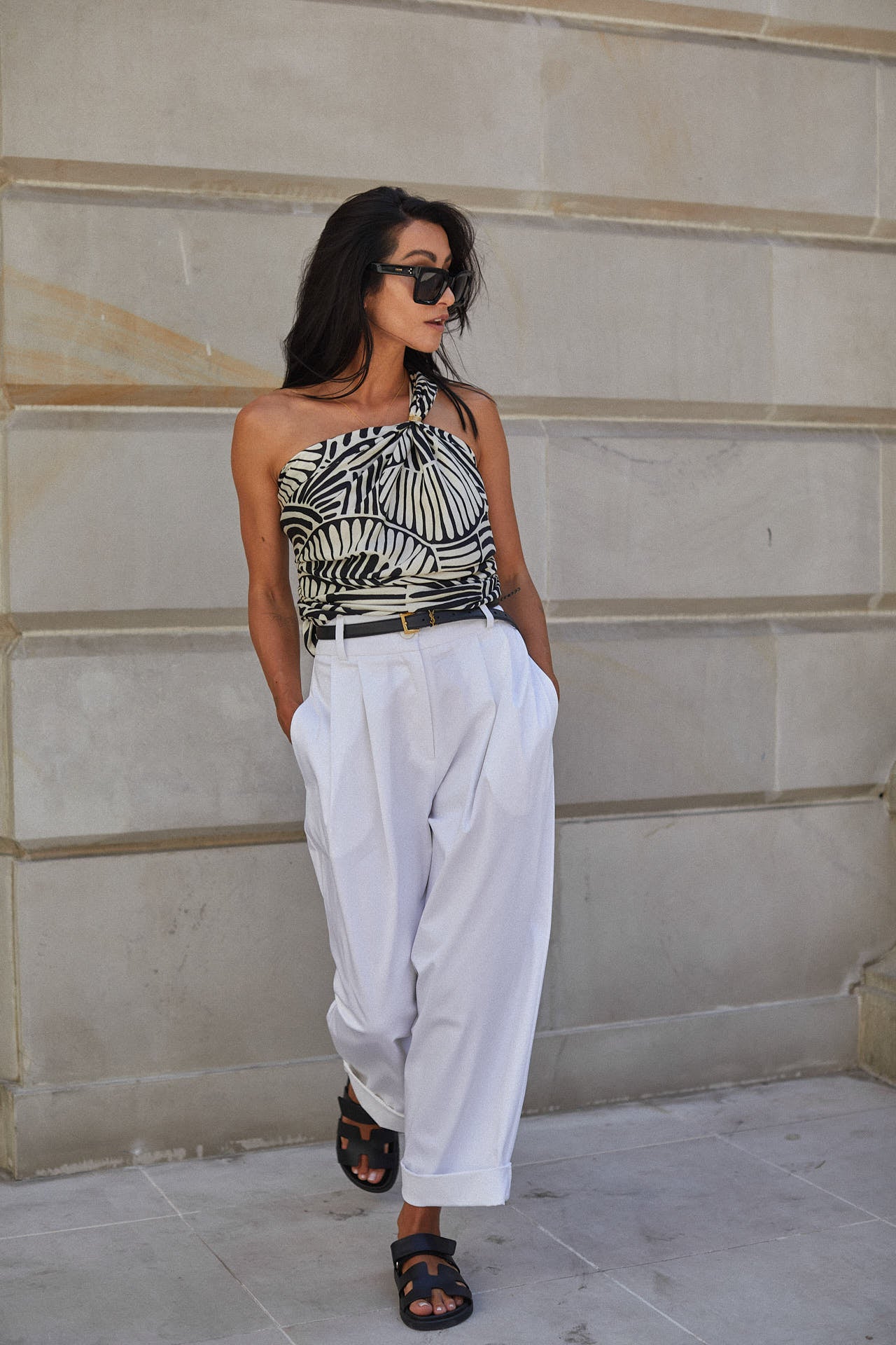 Spodnie Cosma Off White