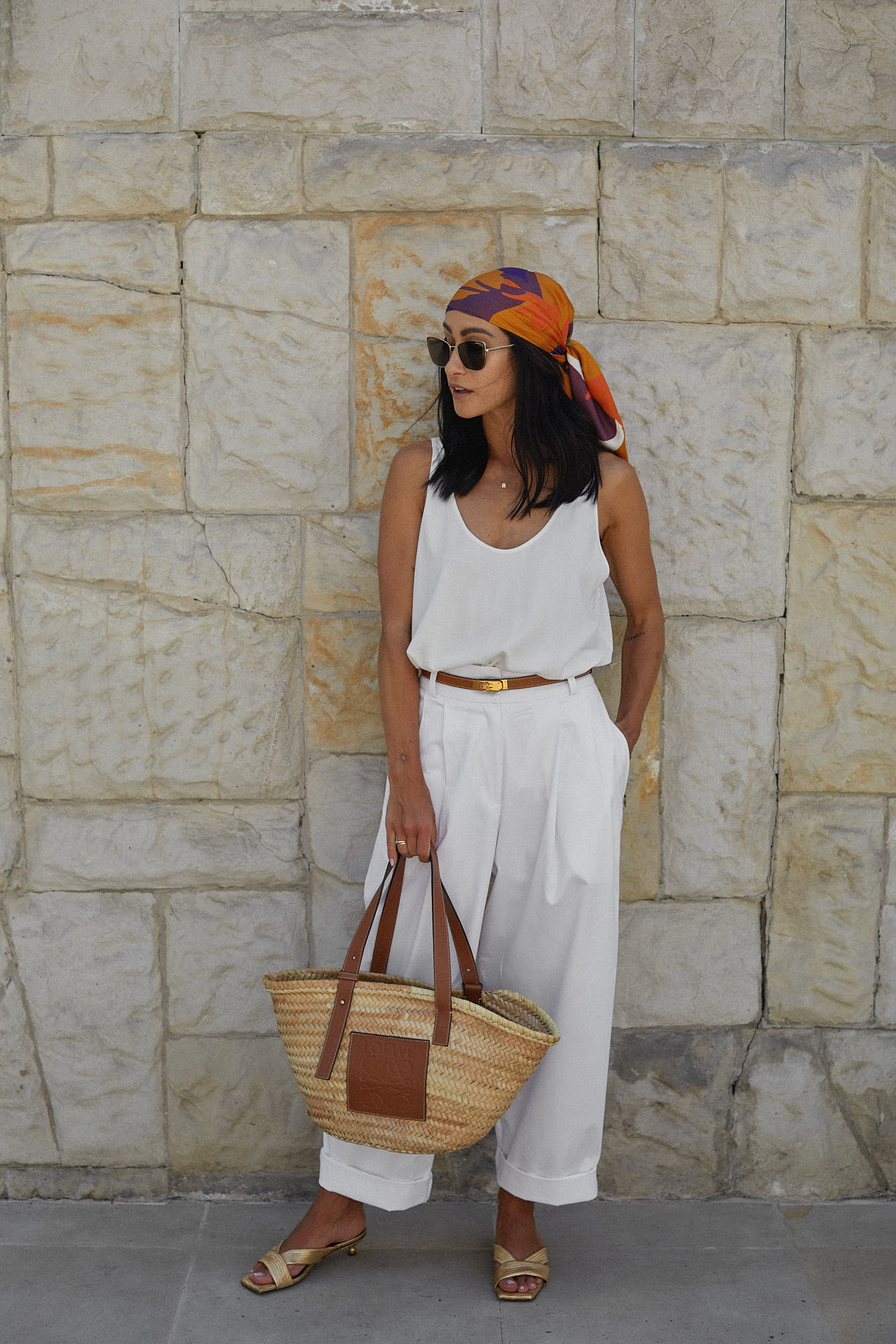 Spodnie Cosma Off White