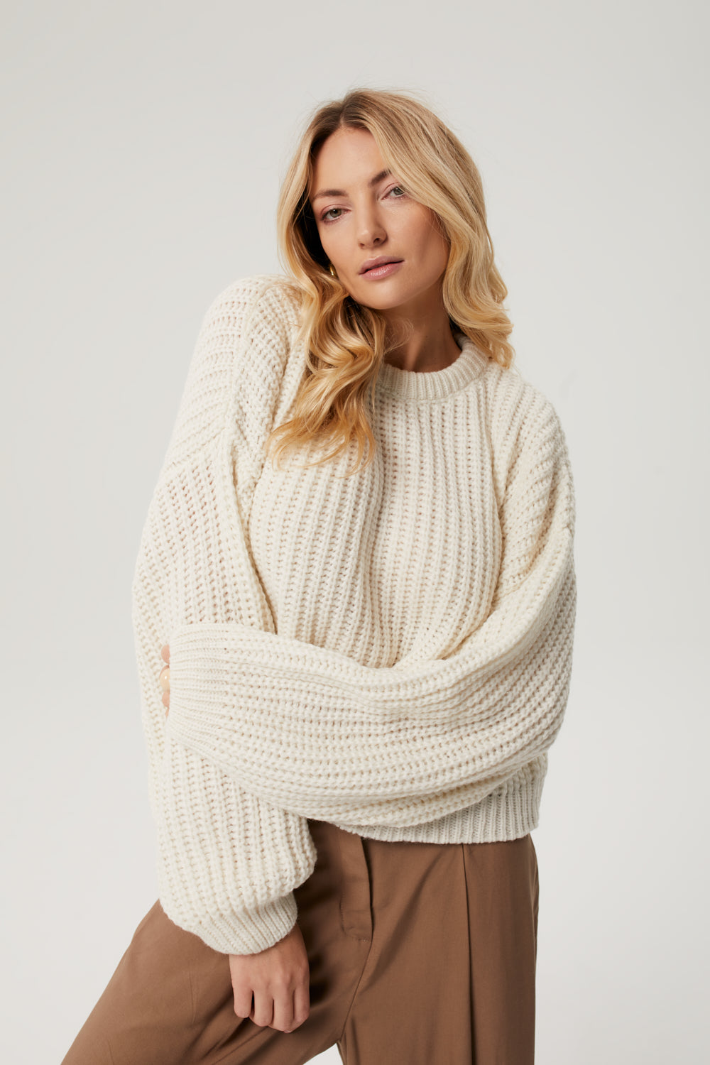 Sweter Melody Cream