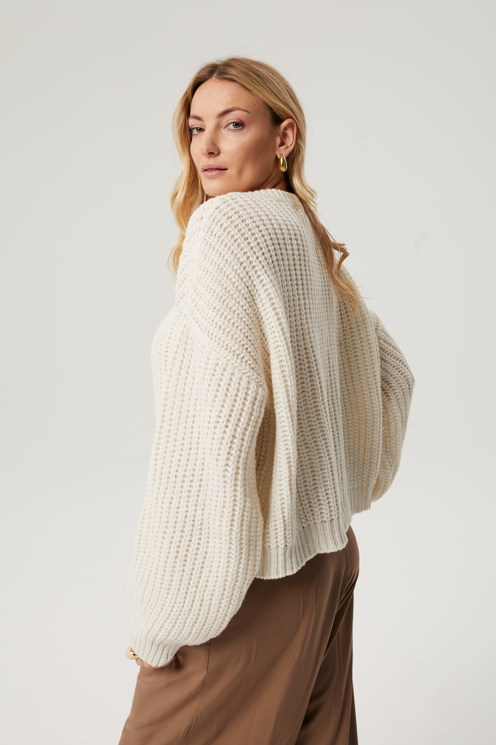 Sweter Melody Cream