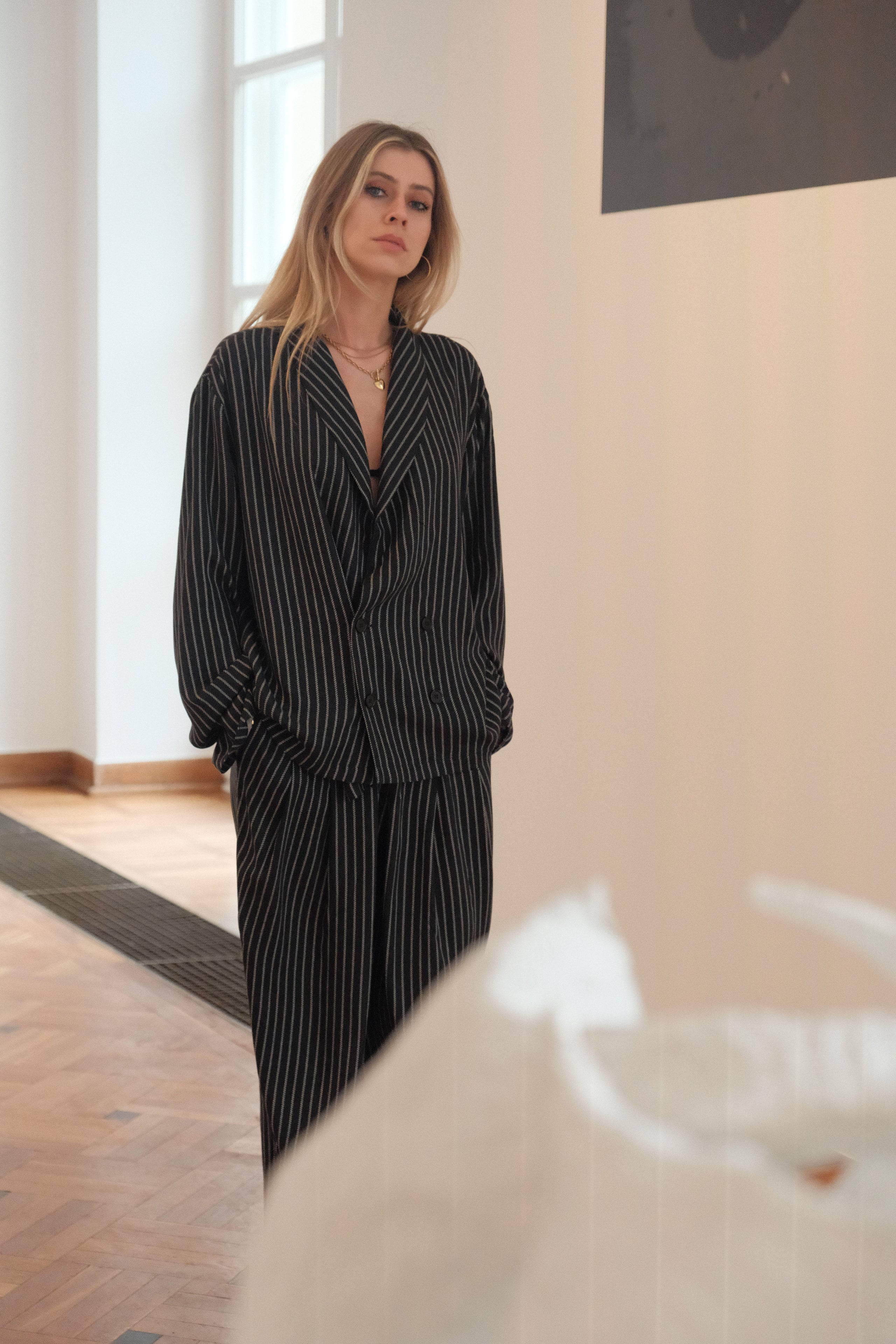 Spodnie Clyde Midnight Stripes