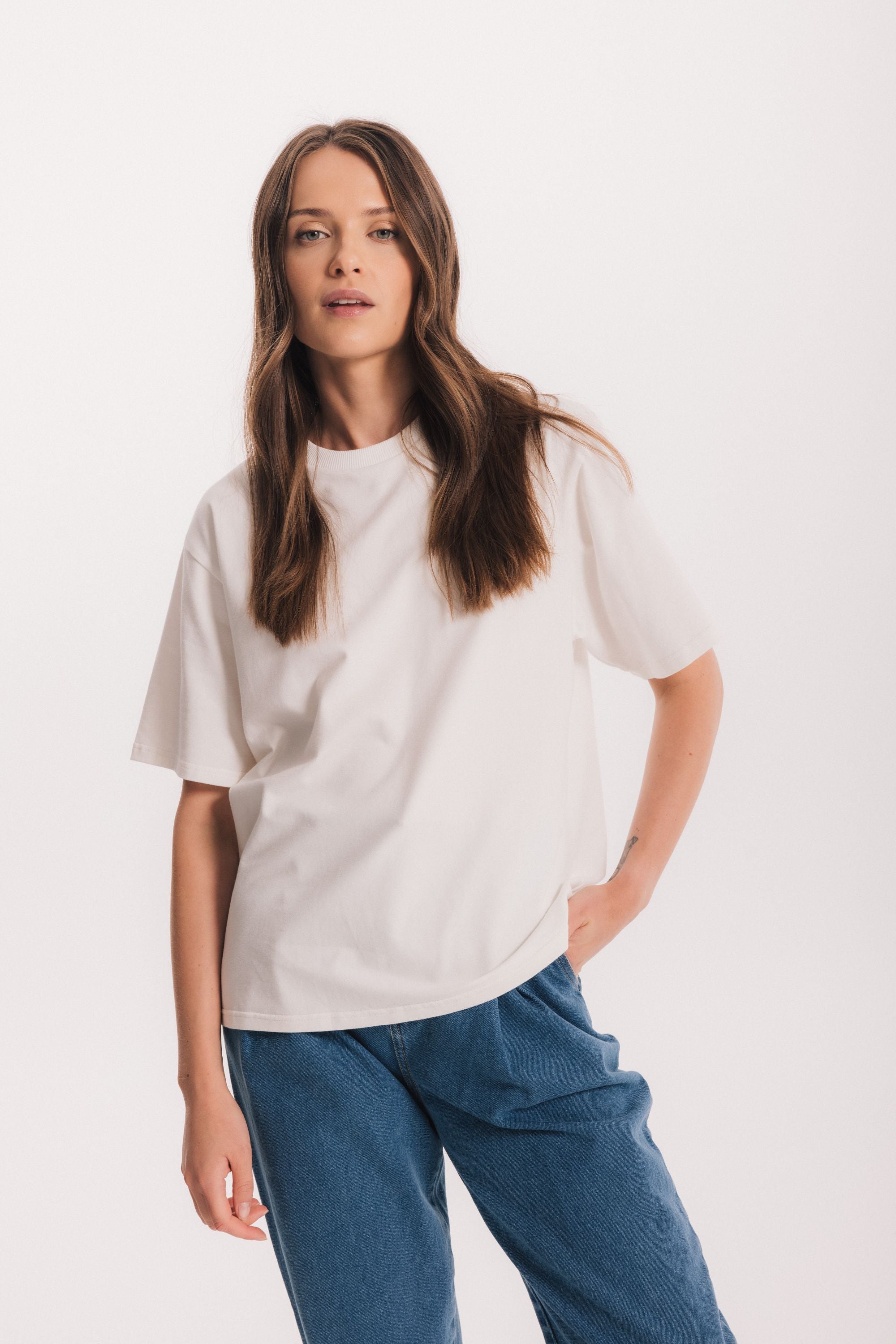 T-shirt Oh Simple White
