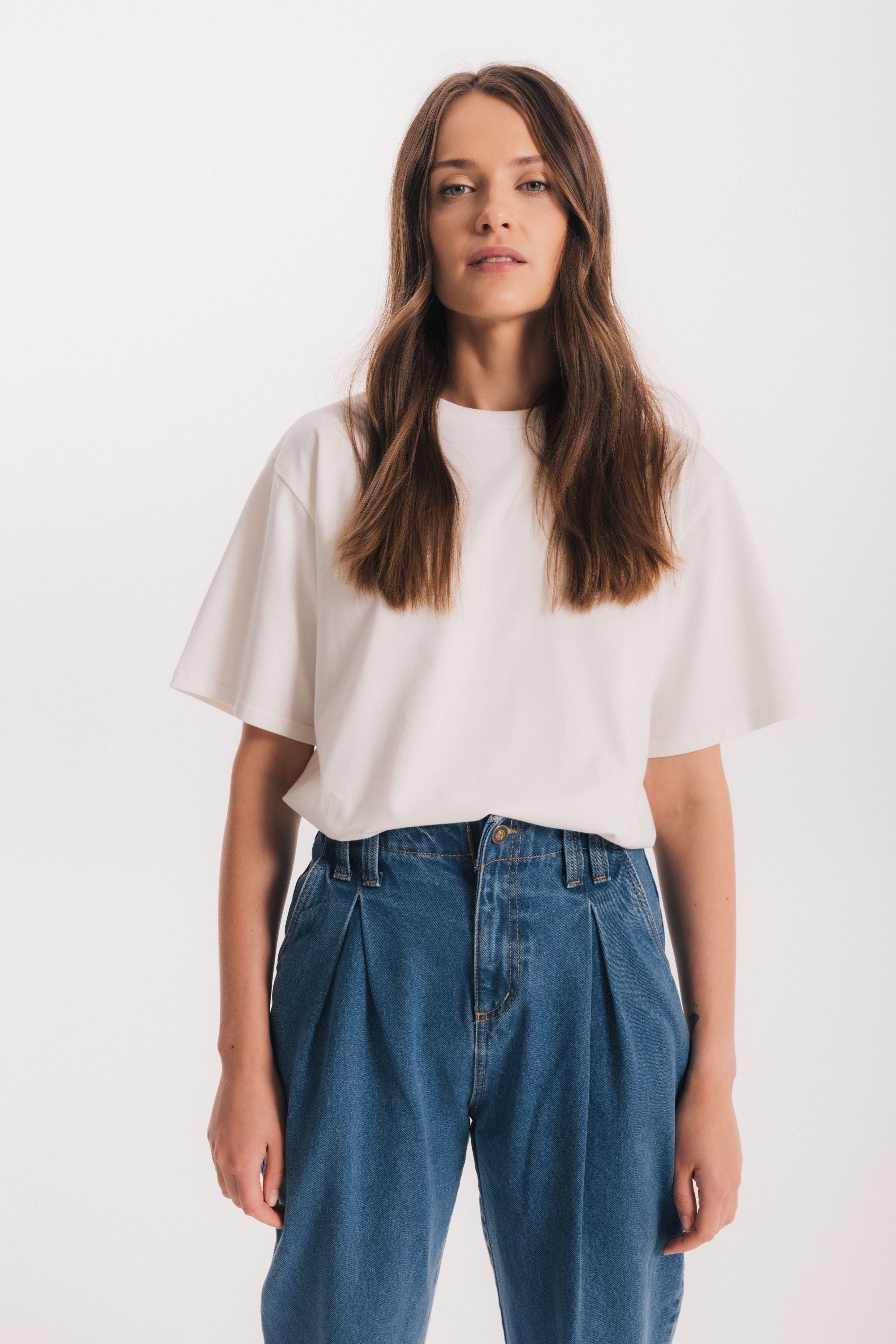 T-shirt Oh Simple White
