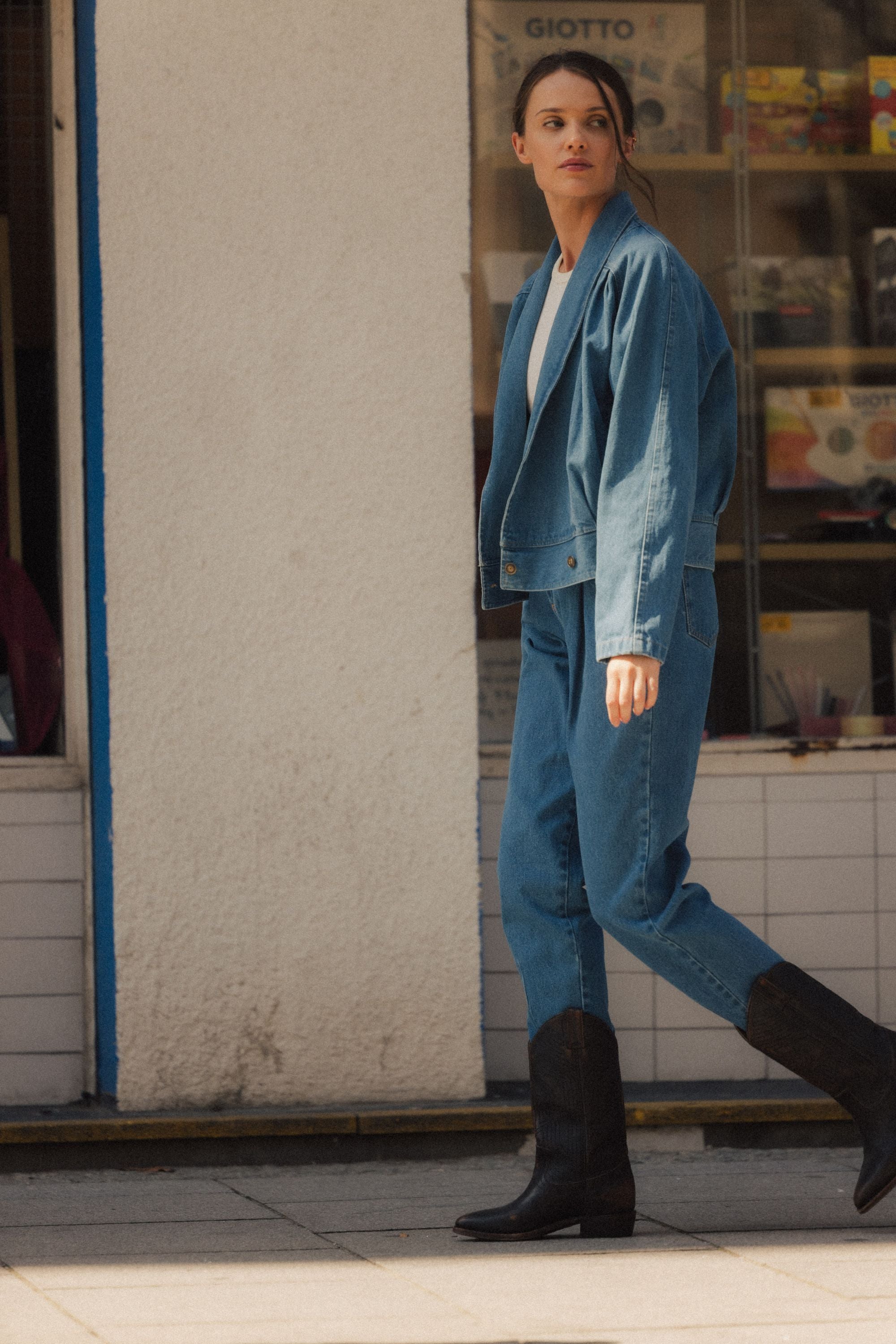 Spodnie Baggy Denim