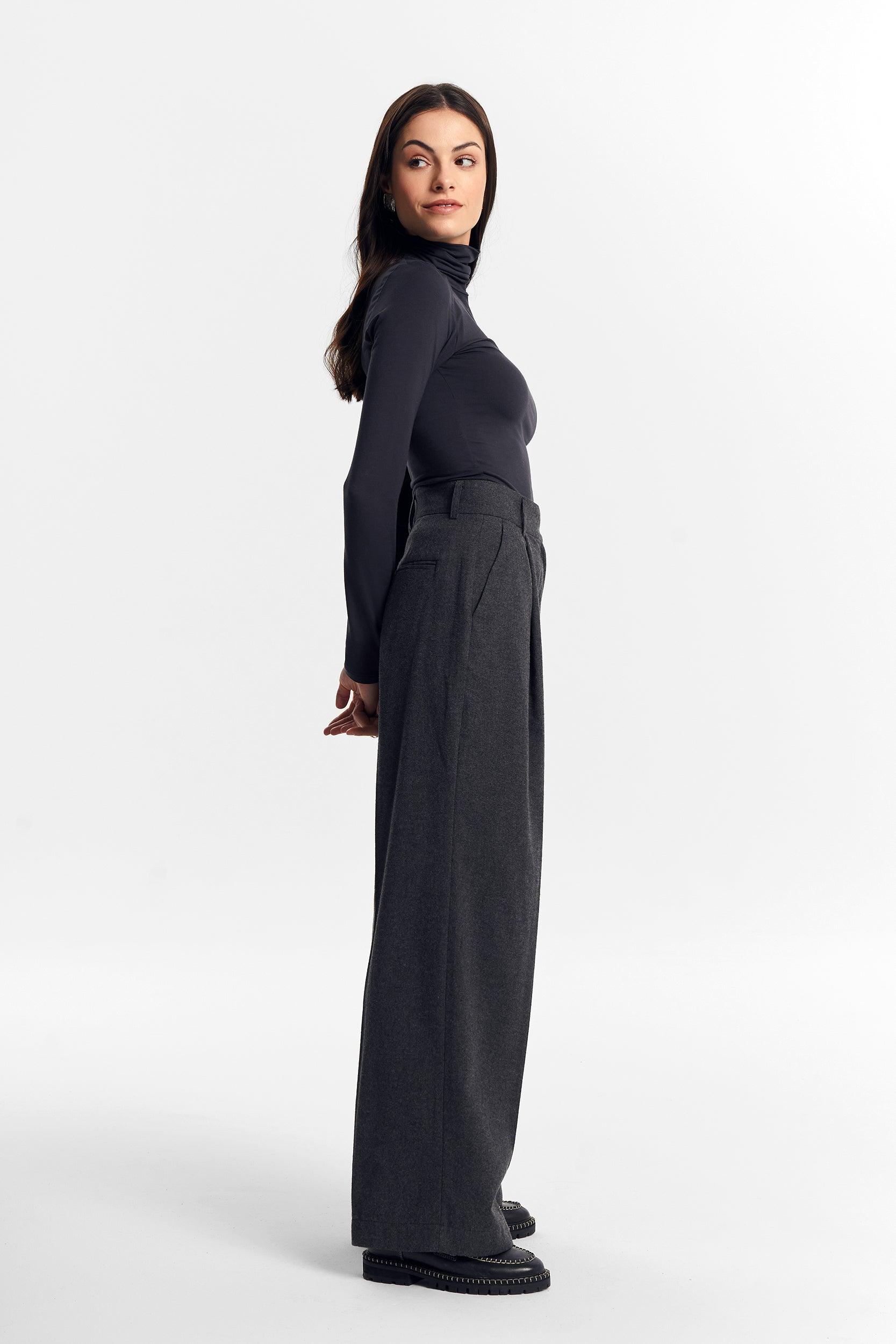 Modest Graphite trousers