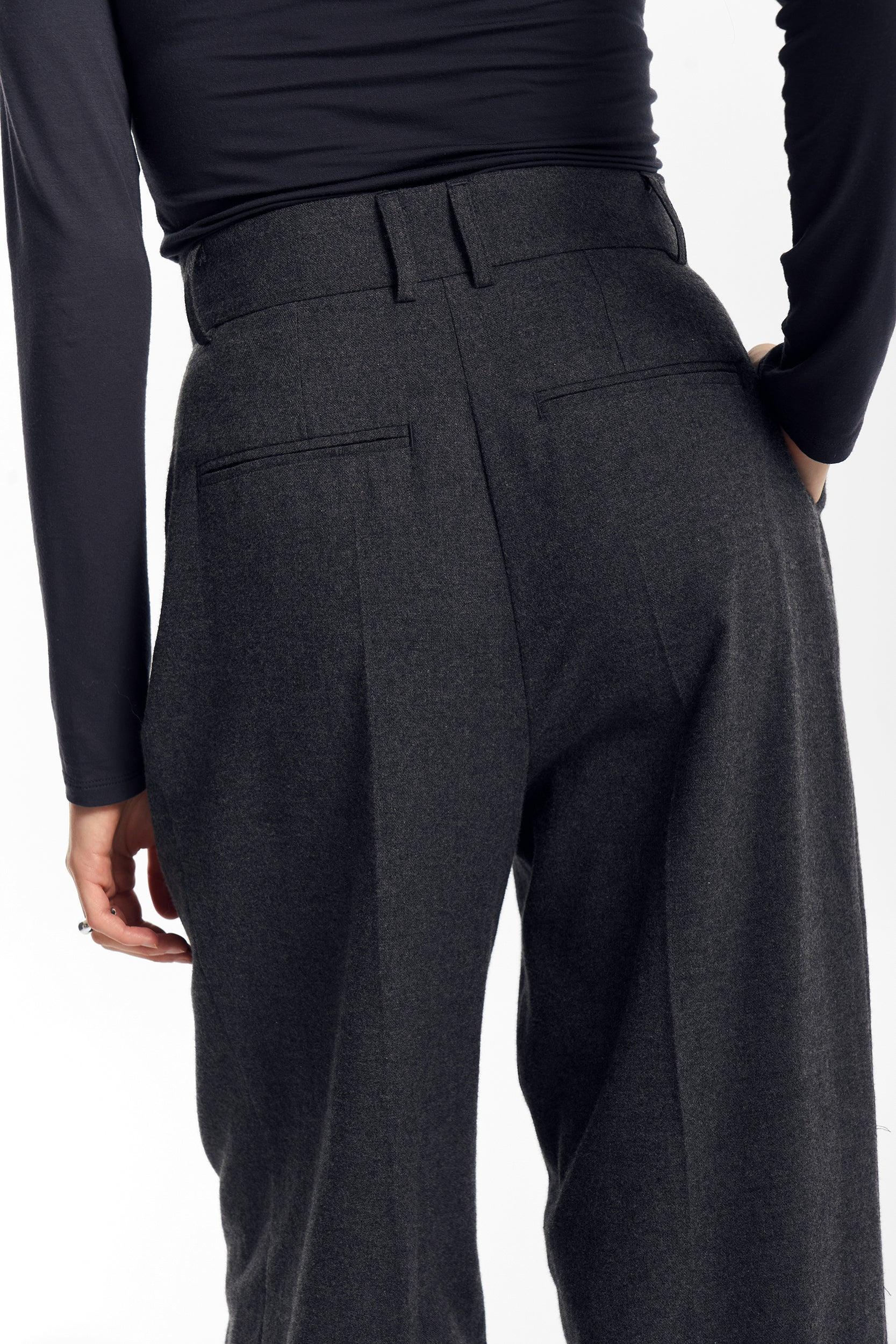 Modest Graphite trousers