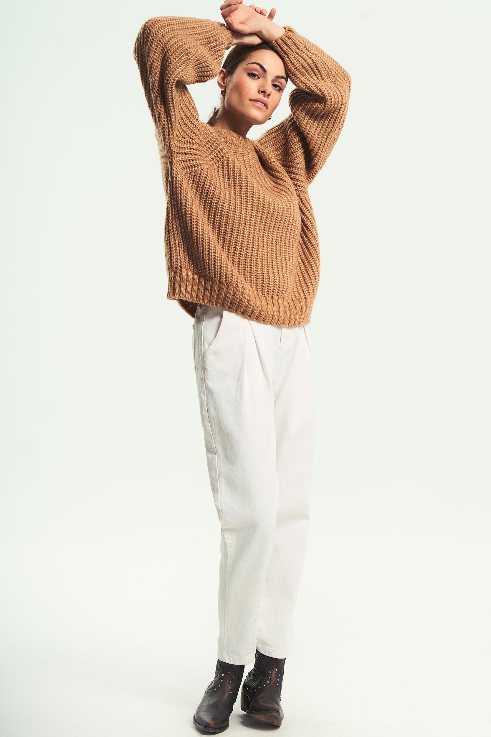 Baggy Natural trousers
