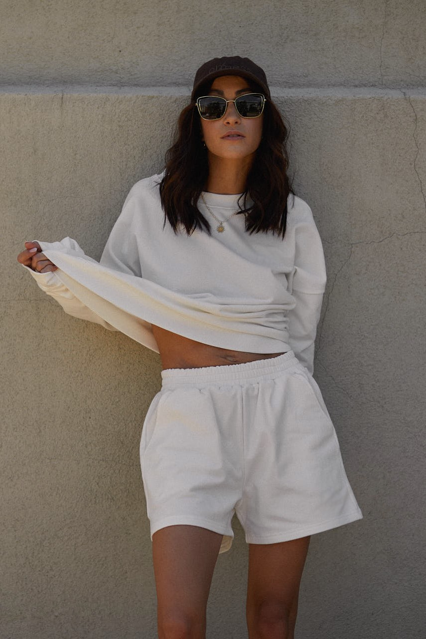 Szorty Simple Light Beige