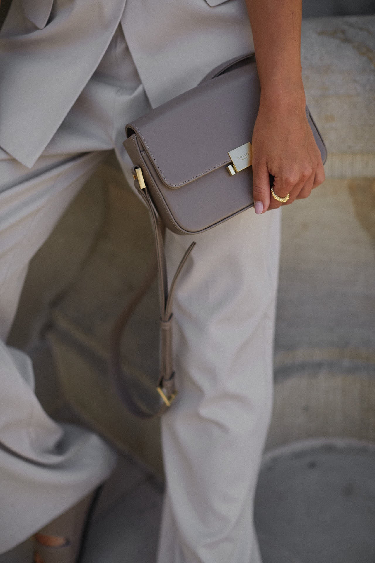 Cruz Taupe trousers