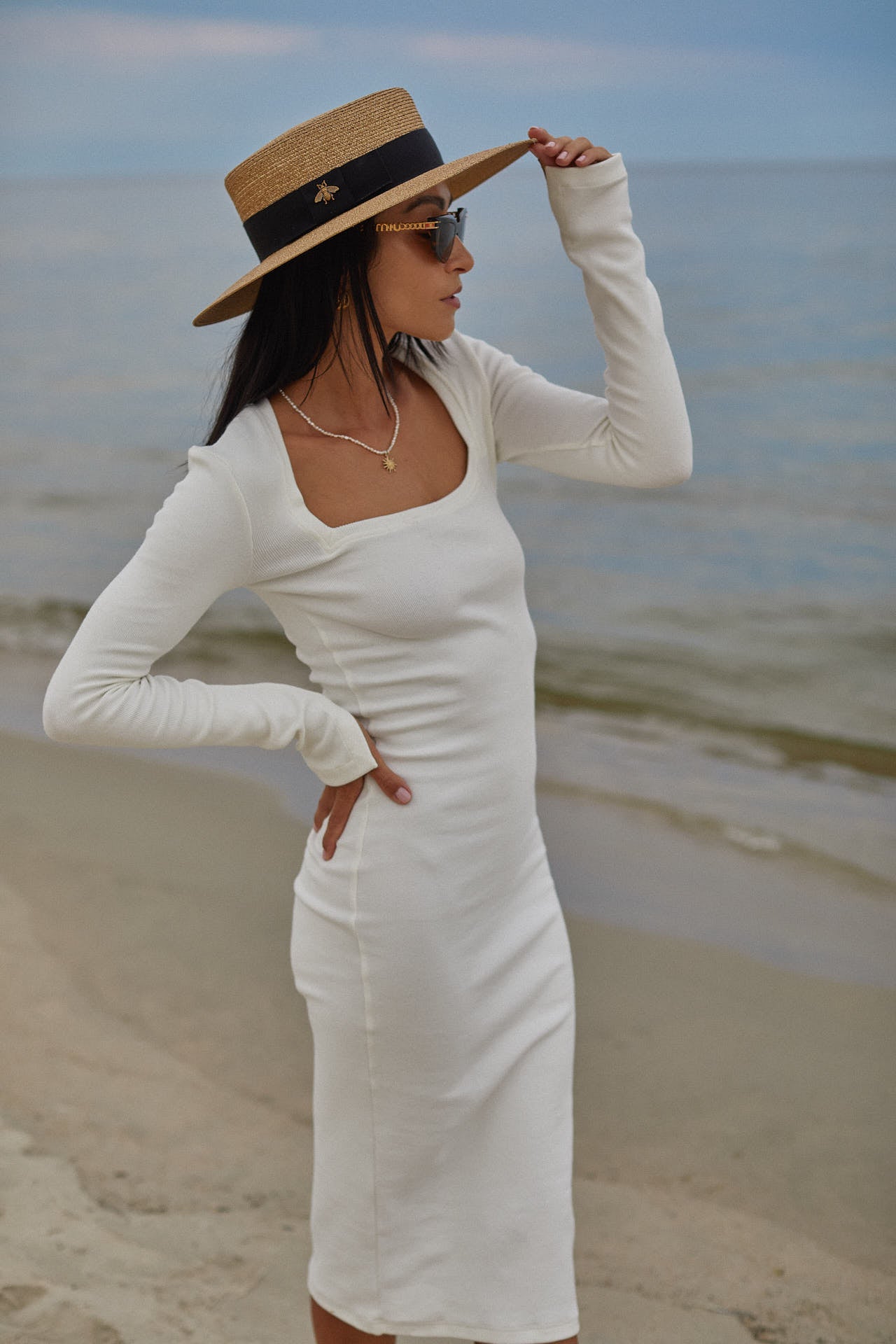 Sukienka Lara White