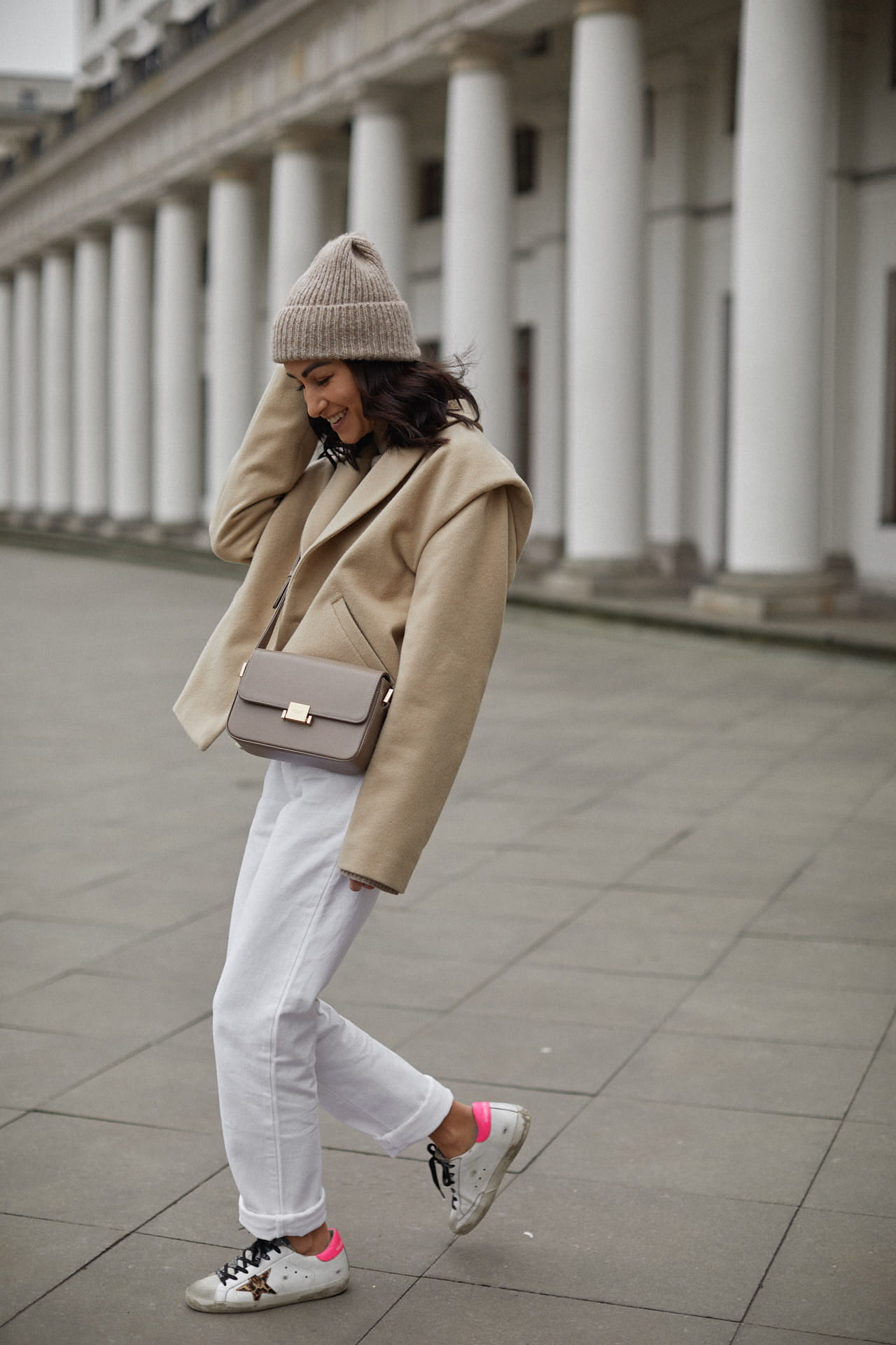 Straight White Jeans