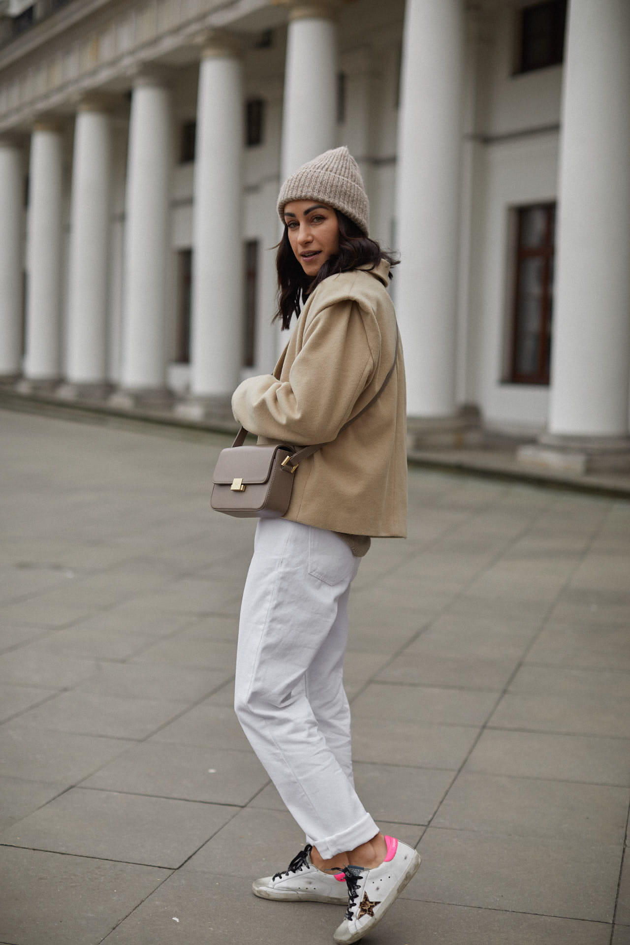 Straight White Jeans