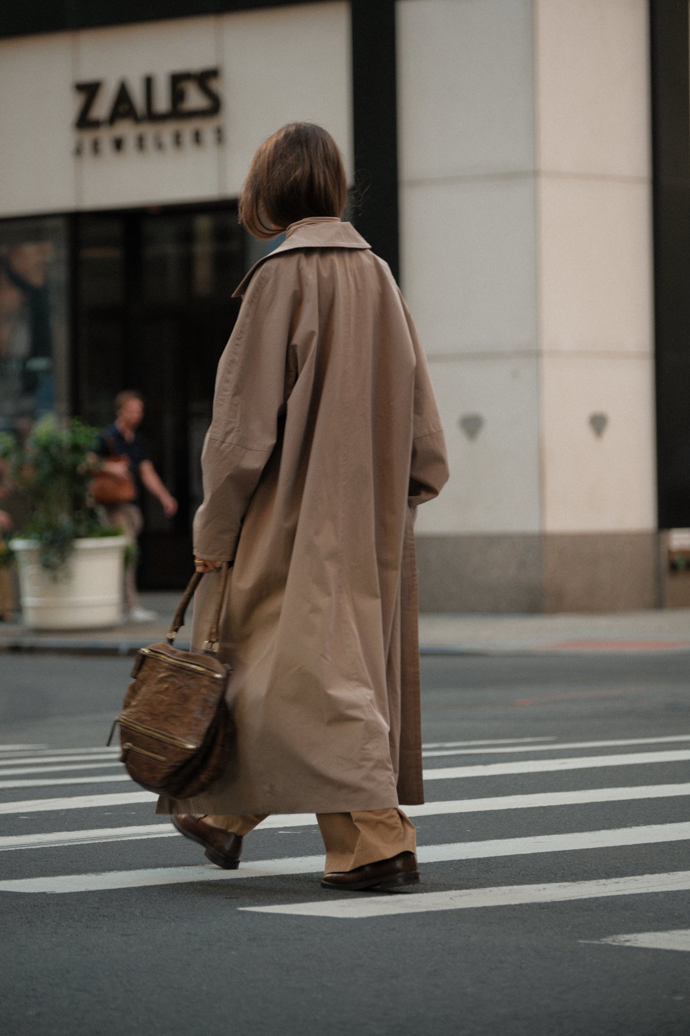 Opium trench coat