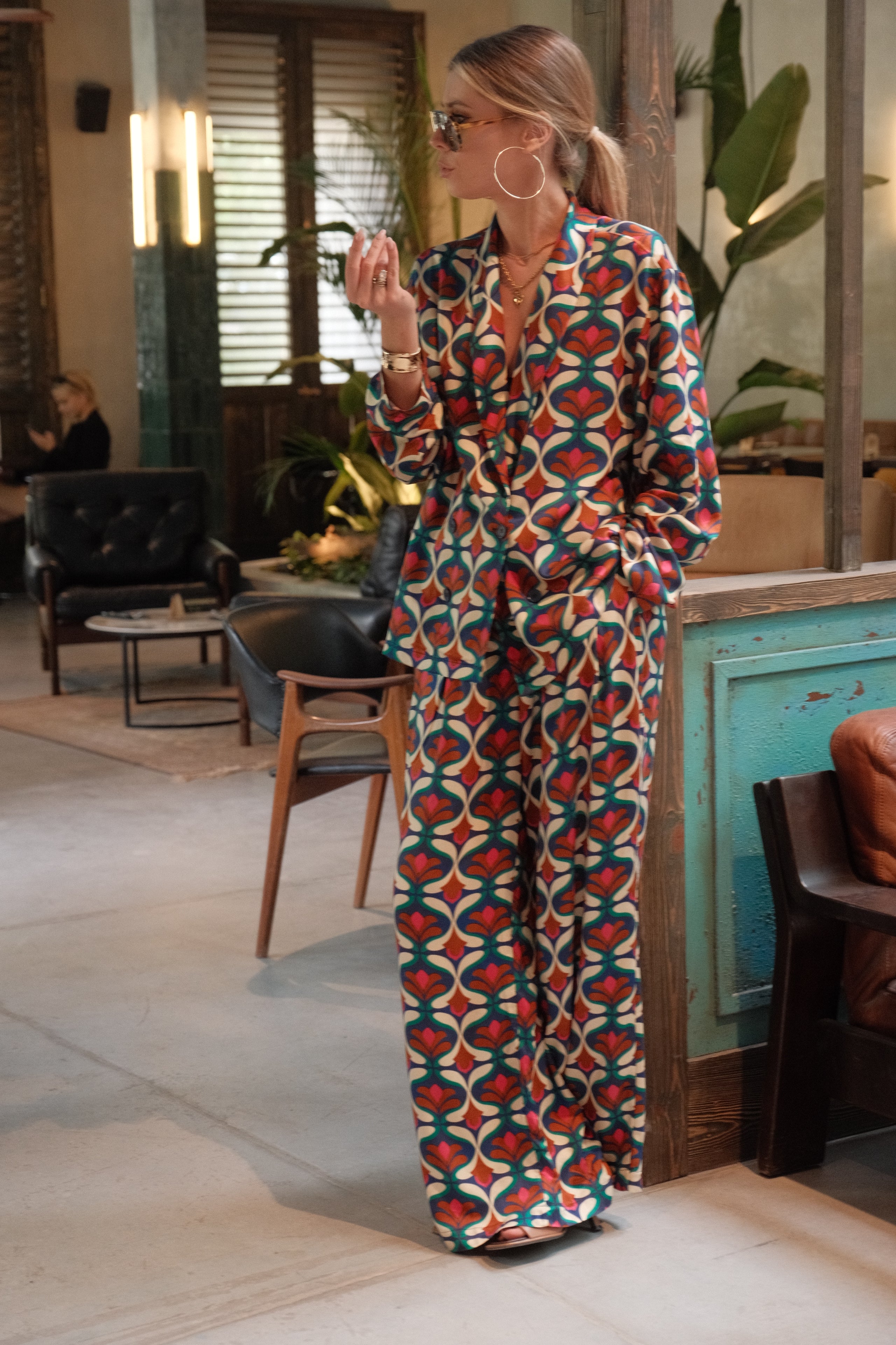 Spodnie Clyde Floral