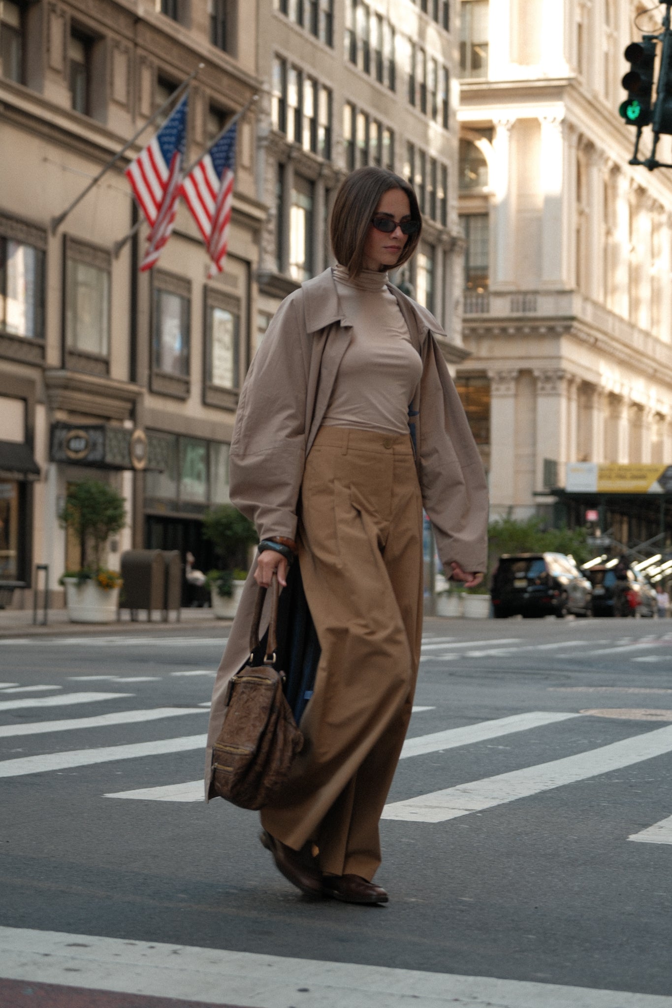 Opium trench coat