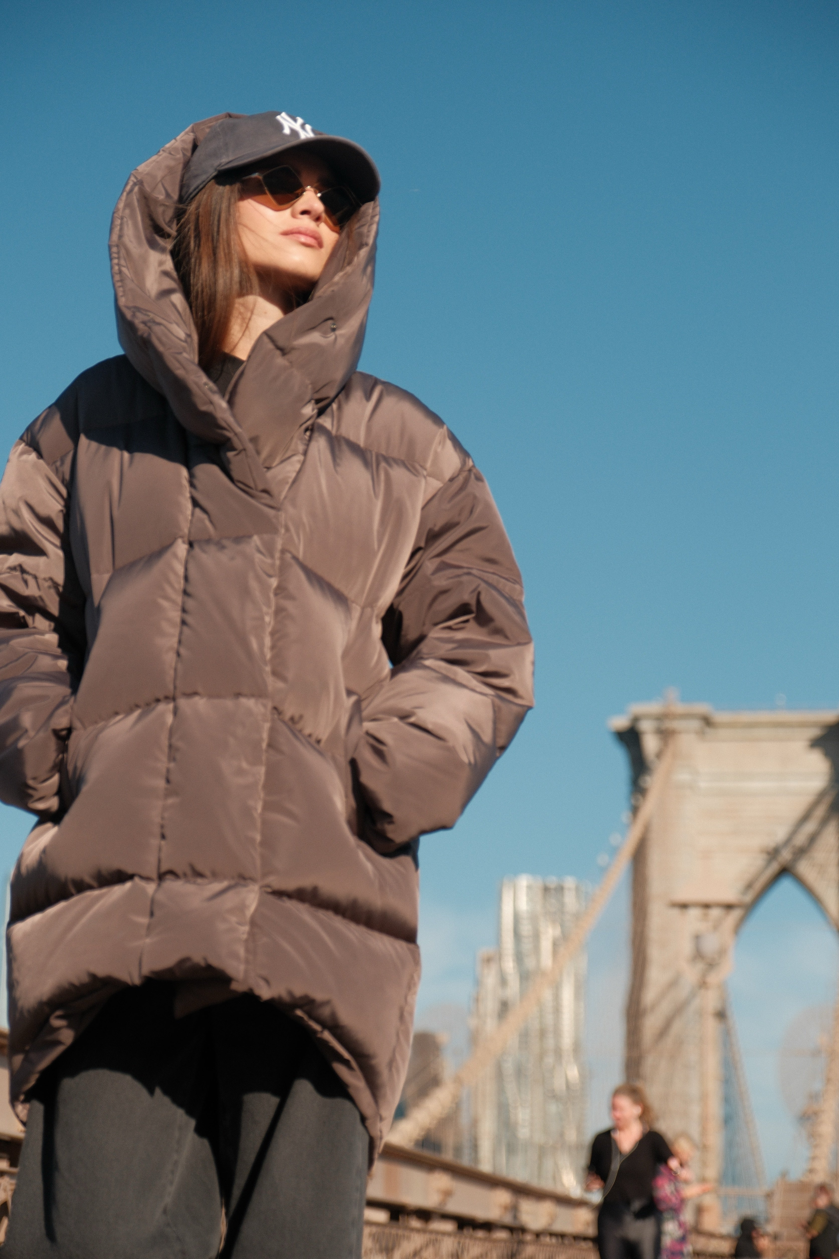Fuzzy Antracite Coat