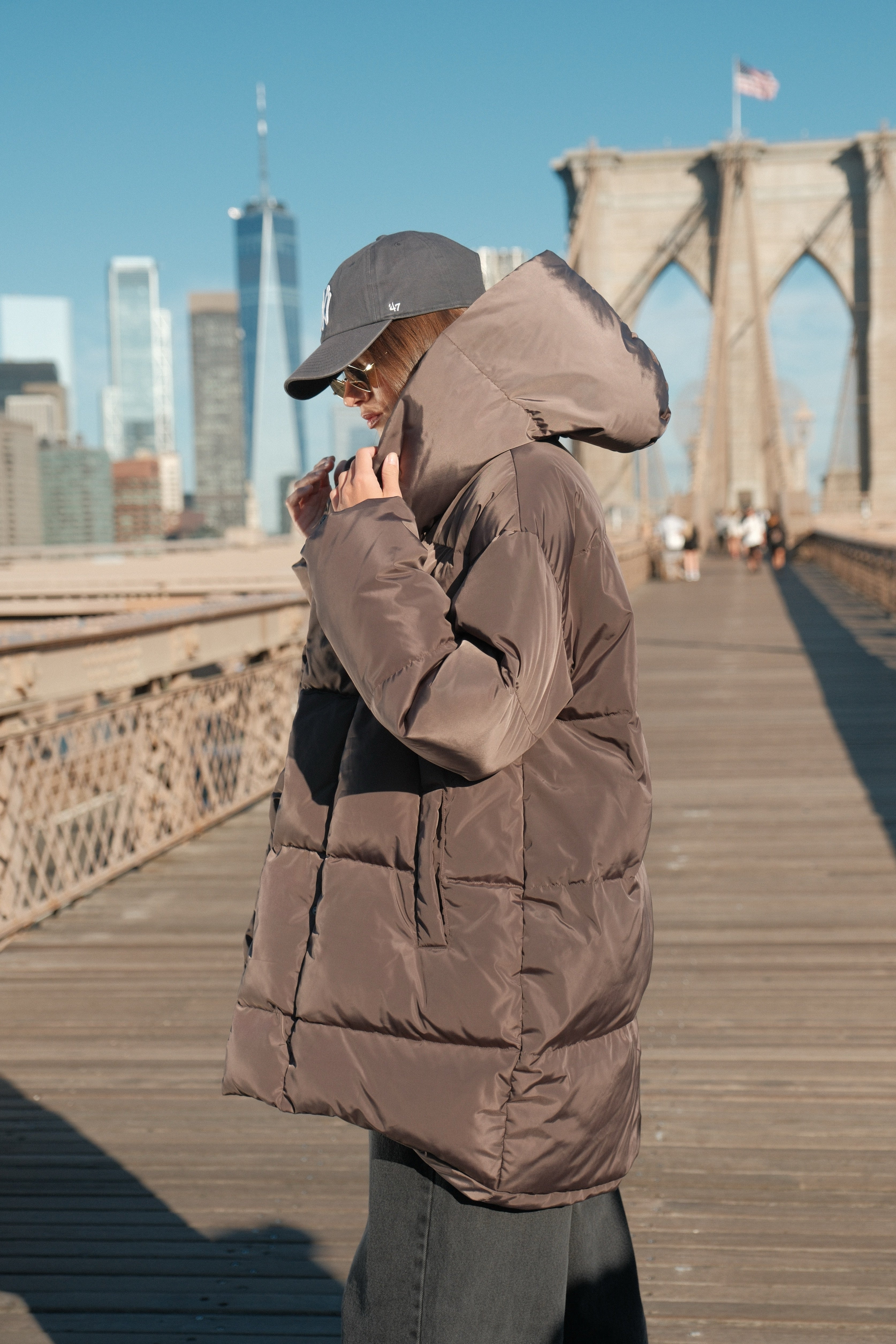 Fuzzy Antracite Coat