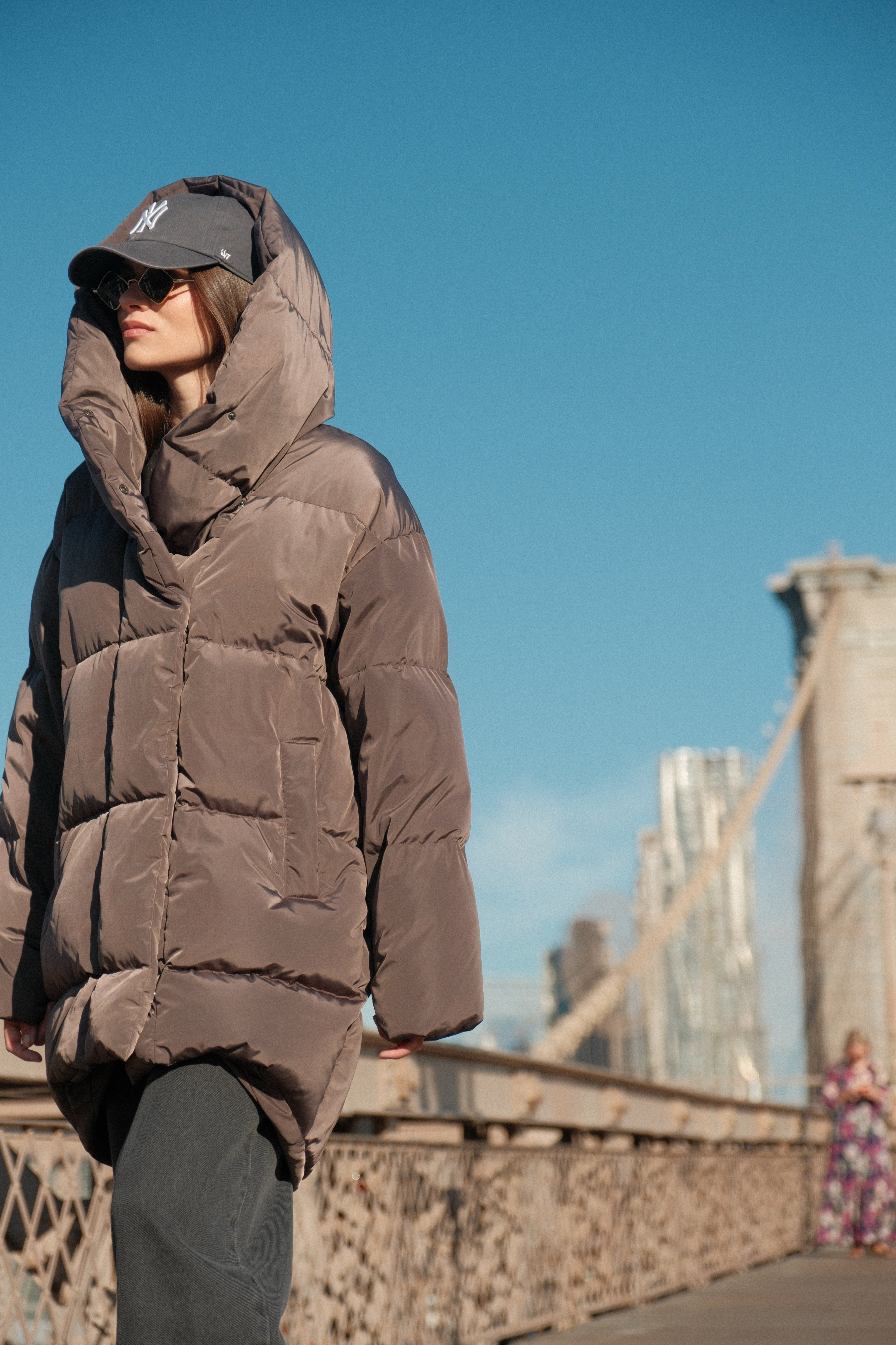 Fuzzy Antracite Coat