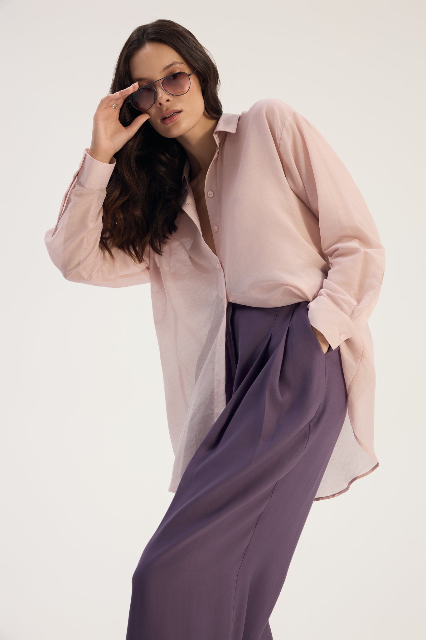 Koszula Bianca Mist Pink