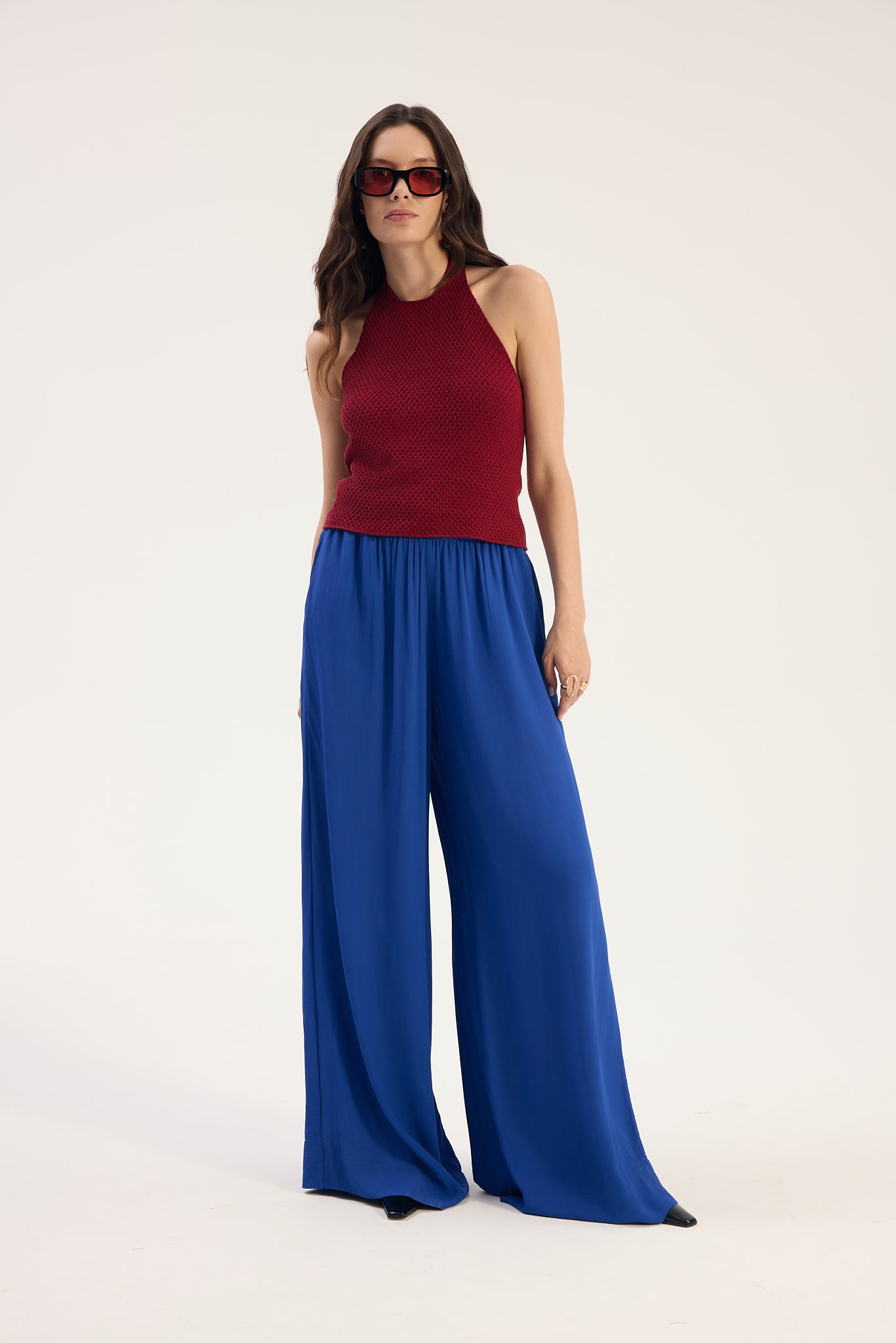 Spodnie Flow Cobalt