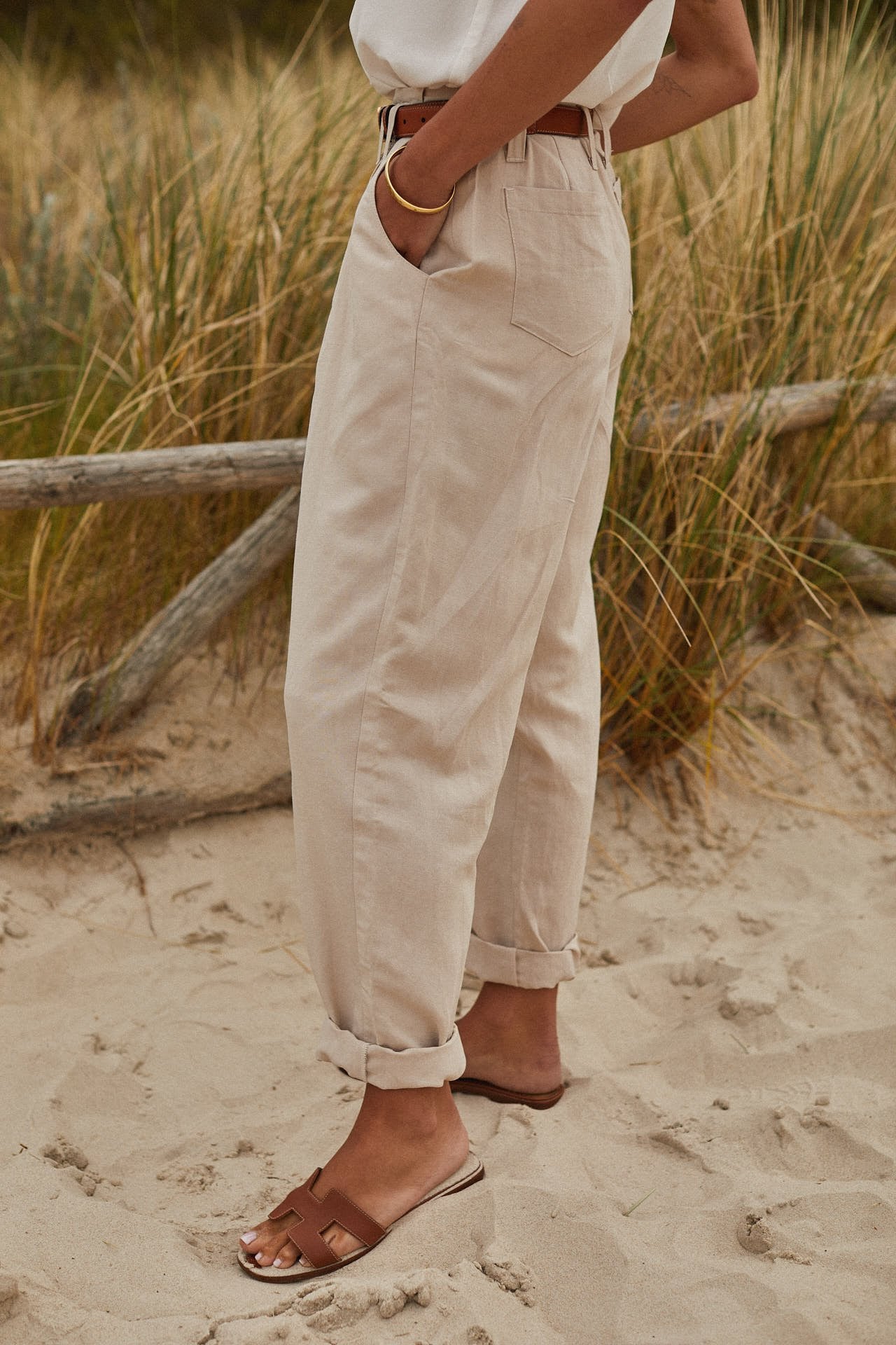 Baggy Sand Trousers